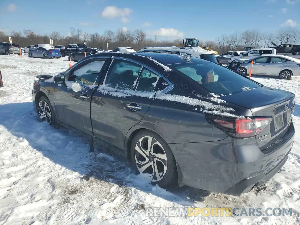 2 Photograph of a damaged car 4S3BWGP66M3008800 SUBARU LEGACY 2021