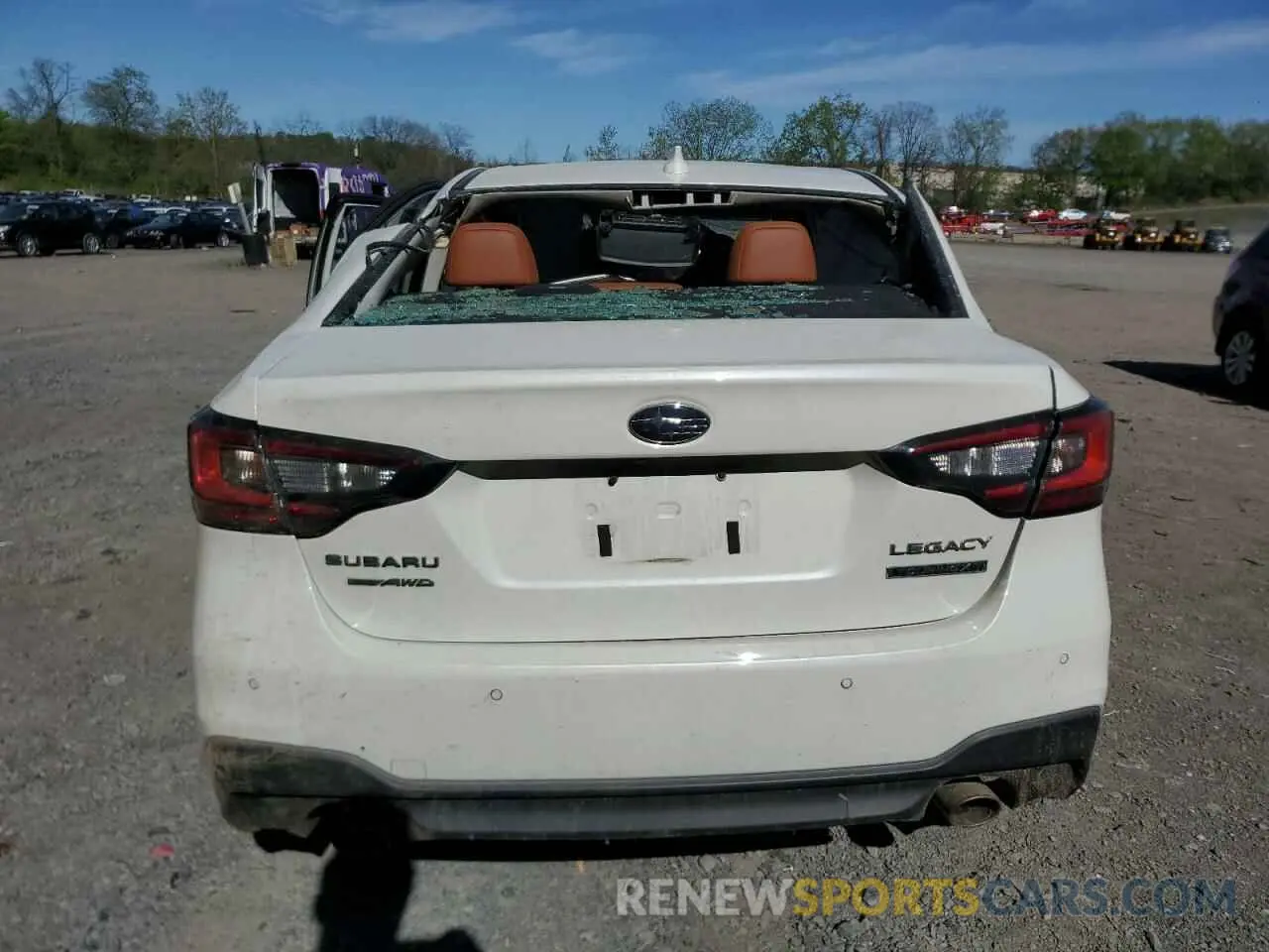 6 Photograph of a damaged car 4S3BWGP67M3005226 SUBARU LEGACY 2021