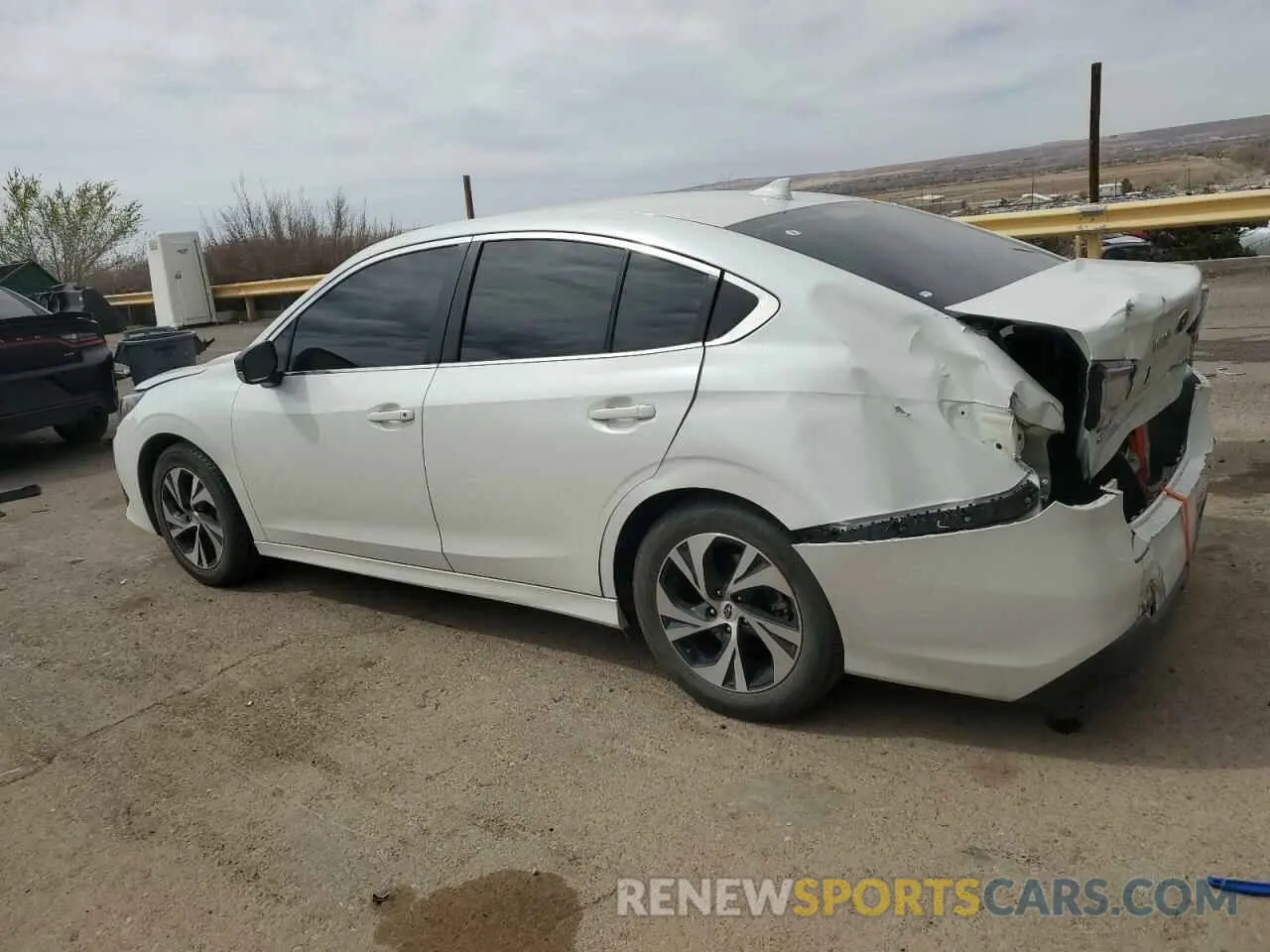 2 Photograph of a damaged car 4S3BWAB60N3002545 SUBARU LEGACY 2022