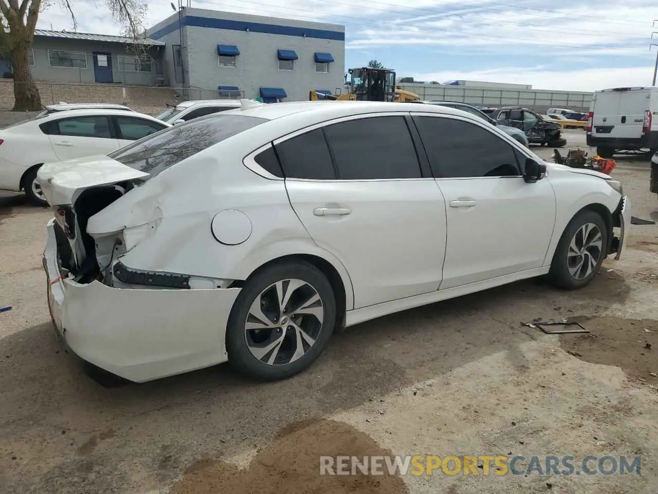 3 Photograph of a damaged car 4S3BWAB60N3002545 SUBARU LEGACY 2022