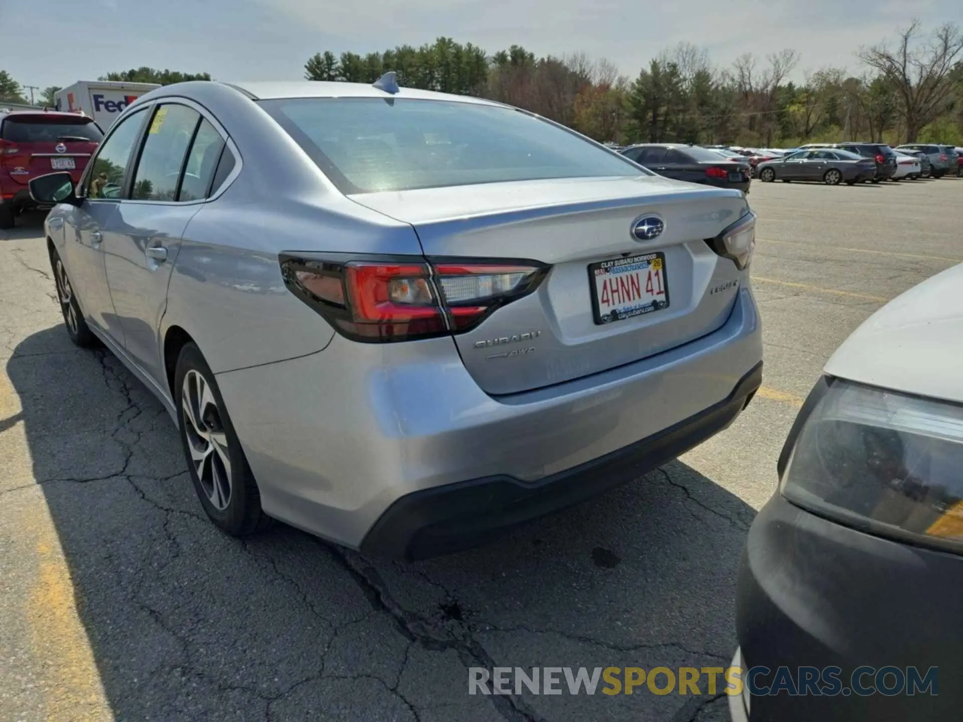 7 Photograph of a damaged car 4S3BWAB62N3014082 SUBARU LEGACY 2022