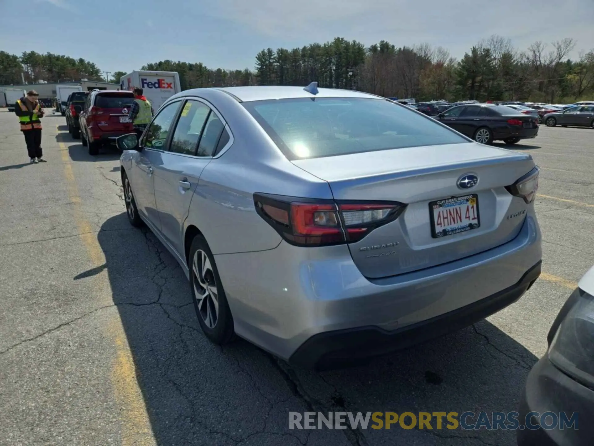 9 Photograph of a damaged car 4S3BWAB62N3014082 SUBARU LEGACY 2022