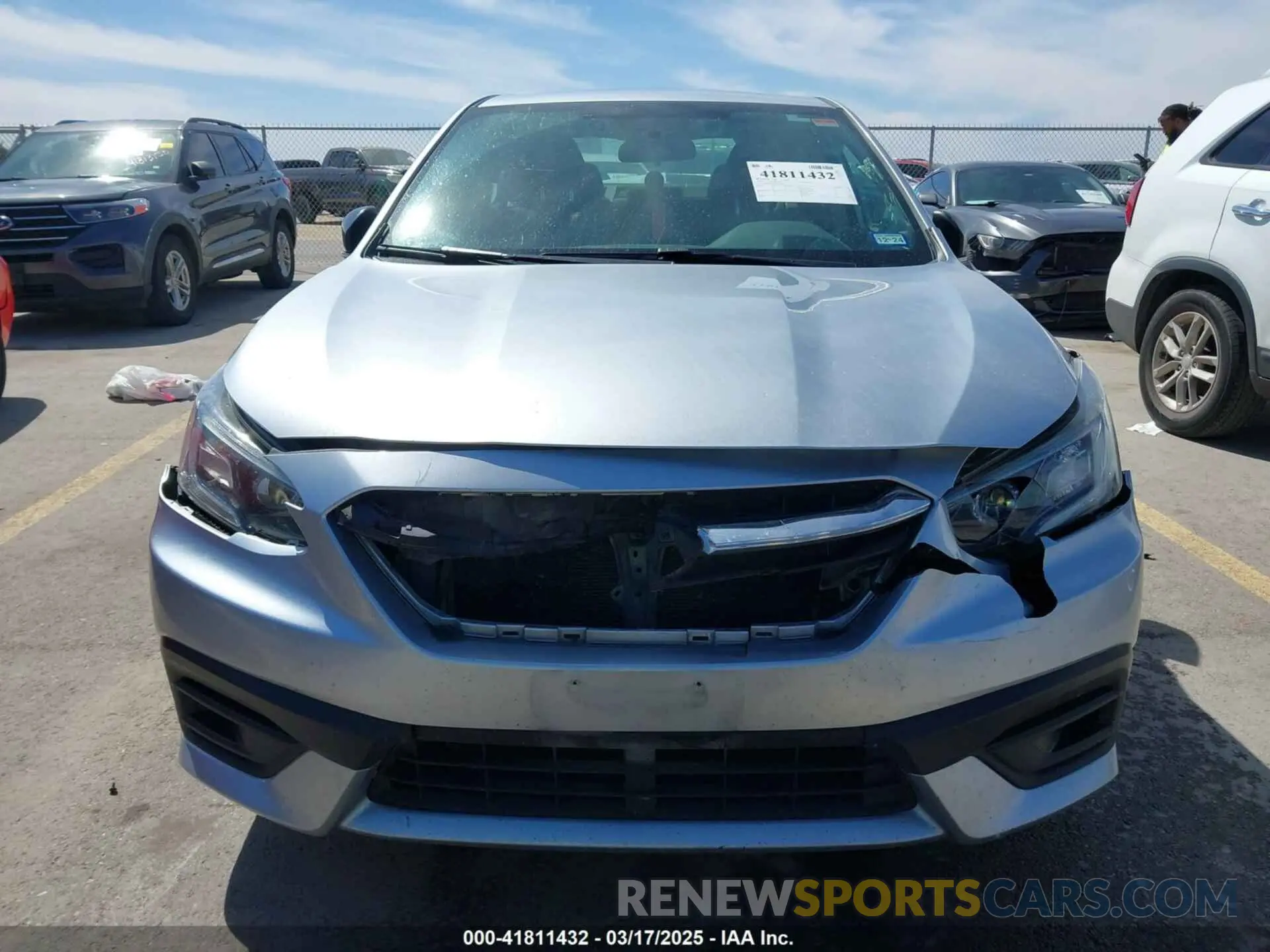 12 Photograph of a damaged car 4S3BWAB66N3010763 SUBARU LEGACY 2022