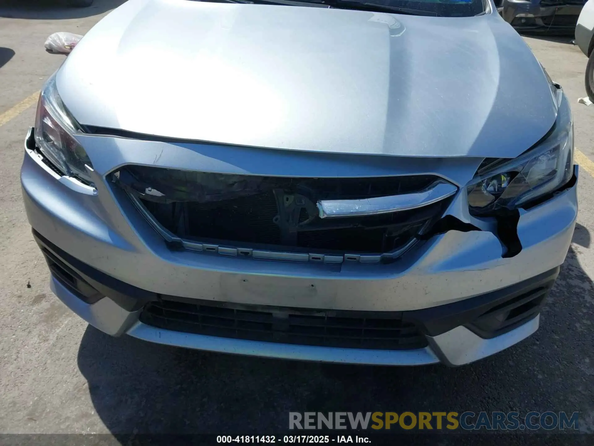 6 Photograph of a damaged car 4S3BWAB66N3010763 SUBARU LEGACY 2022