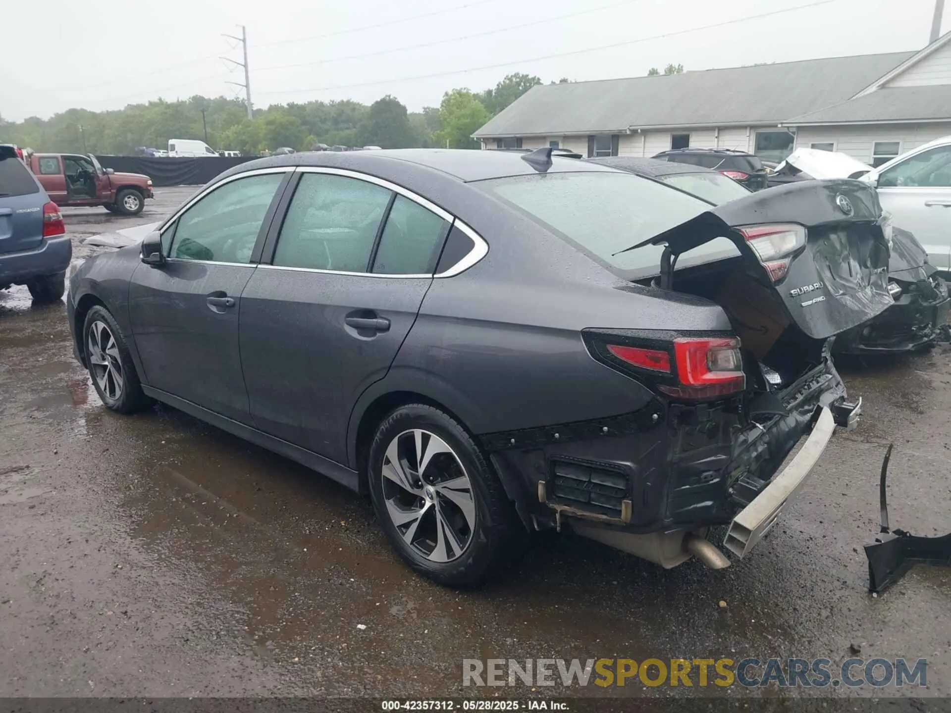 3 Photograph of a damaged car 4S3BWAB6XN3008661 SUBARU LEGACY 2022