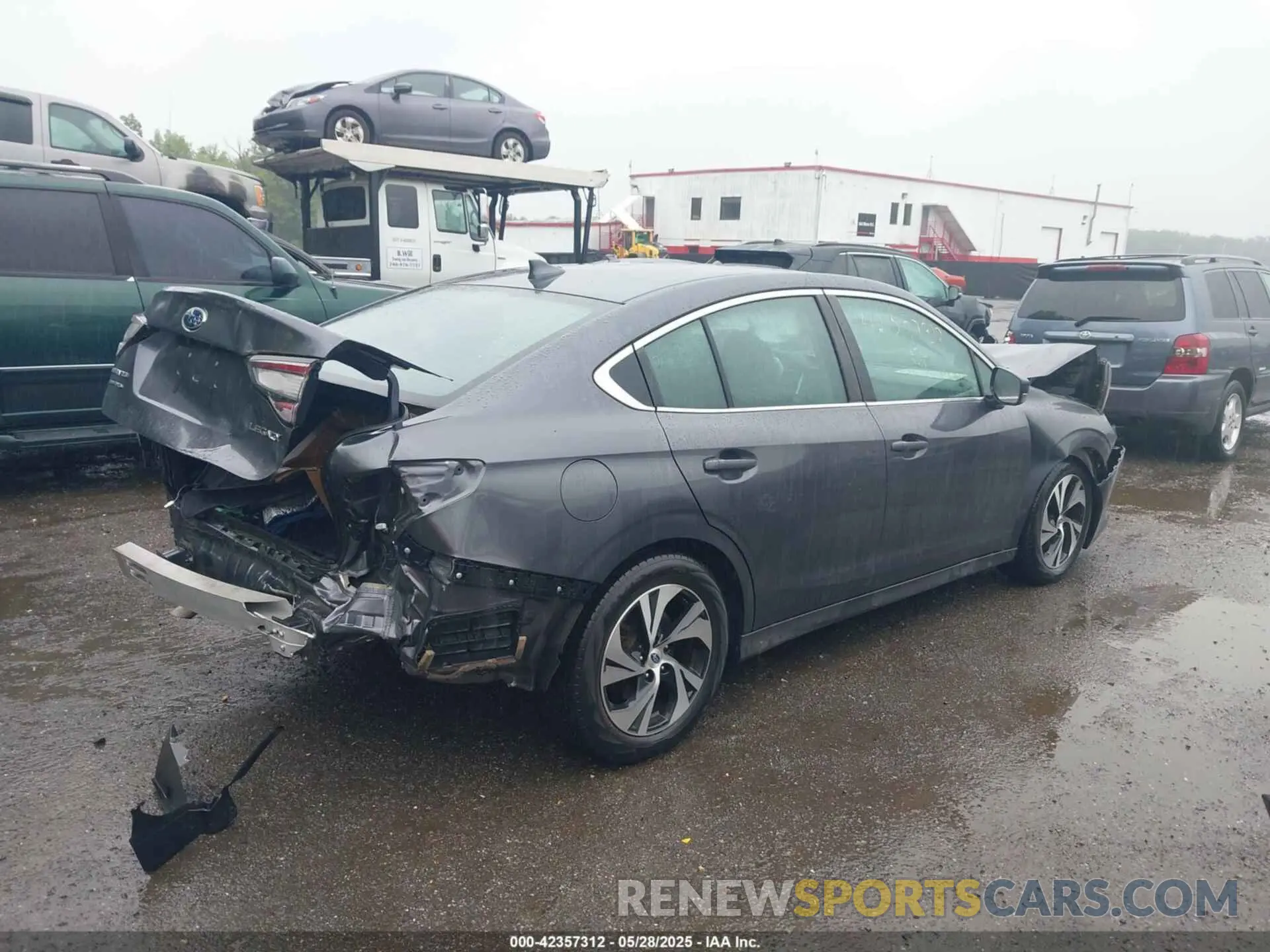 6 Photograph of a damaged car 4S3BWAB6XN3008661 SUBARU LEGACY 2022