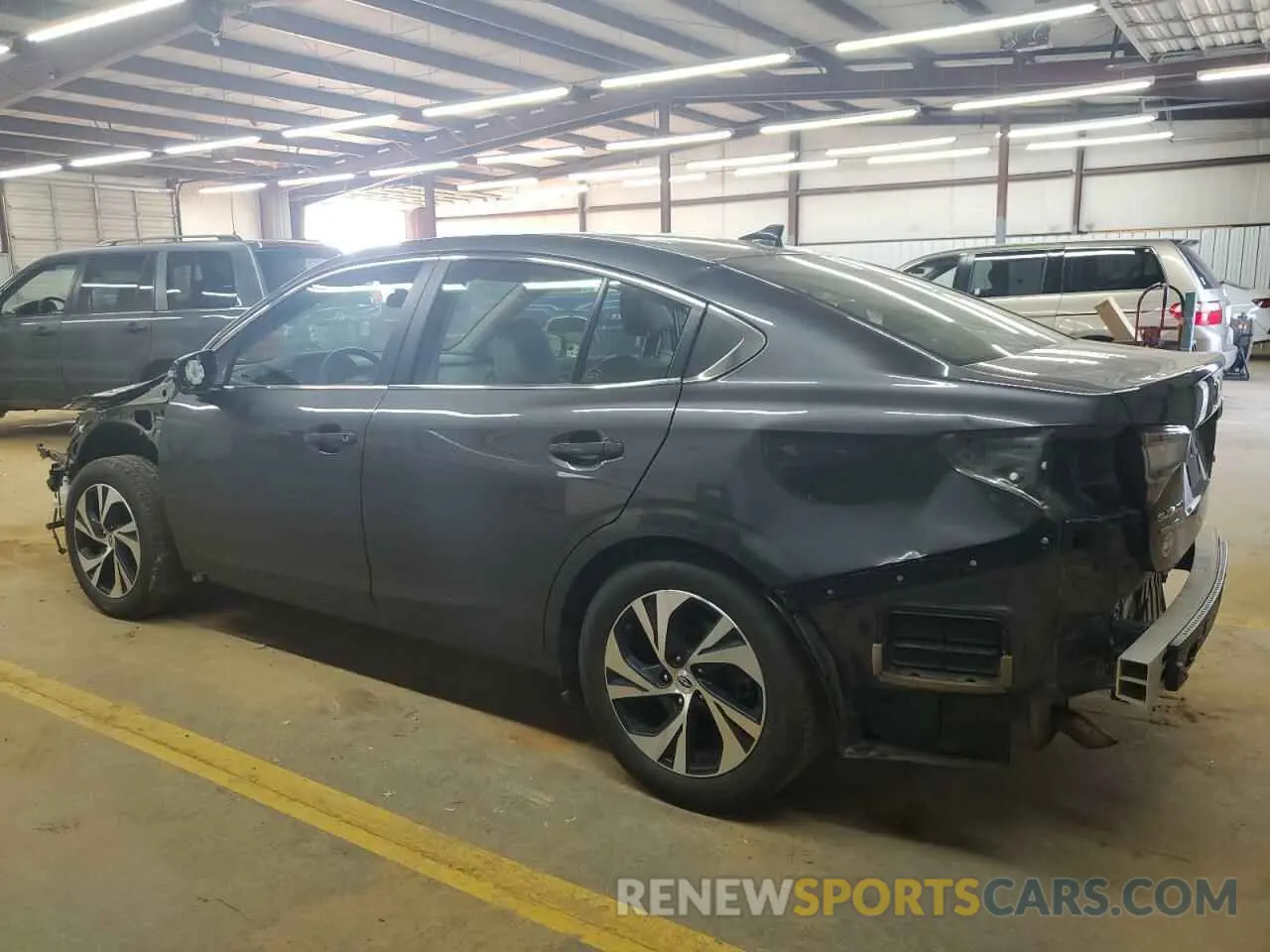 2 Photograph of a damaged car 4S3BWAC62N3021547 SUBARU LEGACY 2022