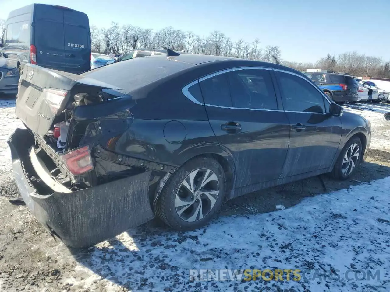 3 Photograph of a damaged car 4S3BWAC62N3026117 SUBARU LEGACY 2022