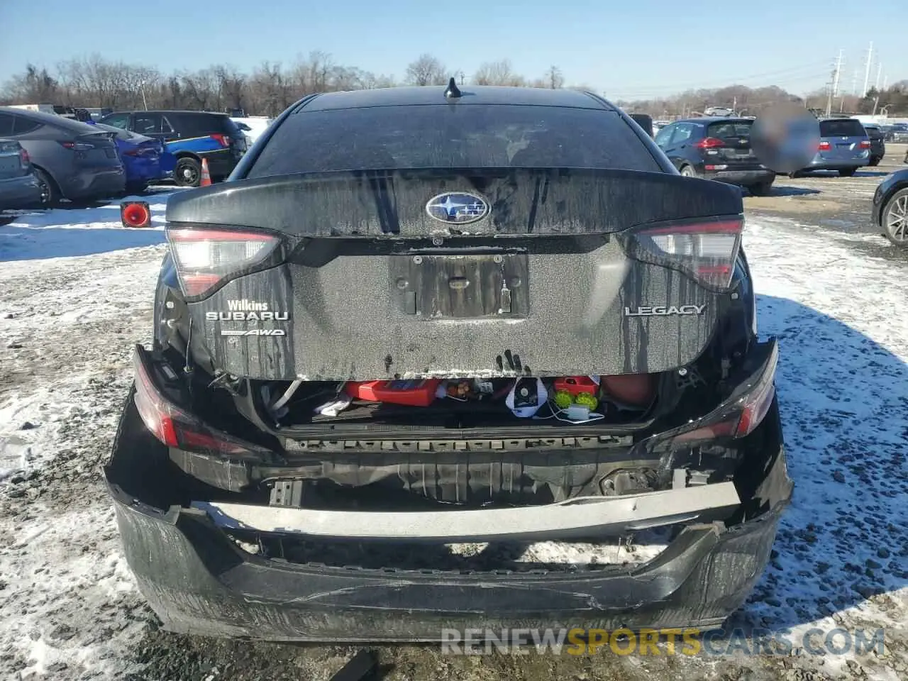 6 Photograph of a damaged car 4S3BWAC62N3026117 SUBARU LEGACY 2022