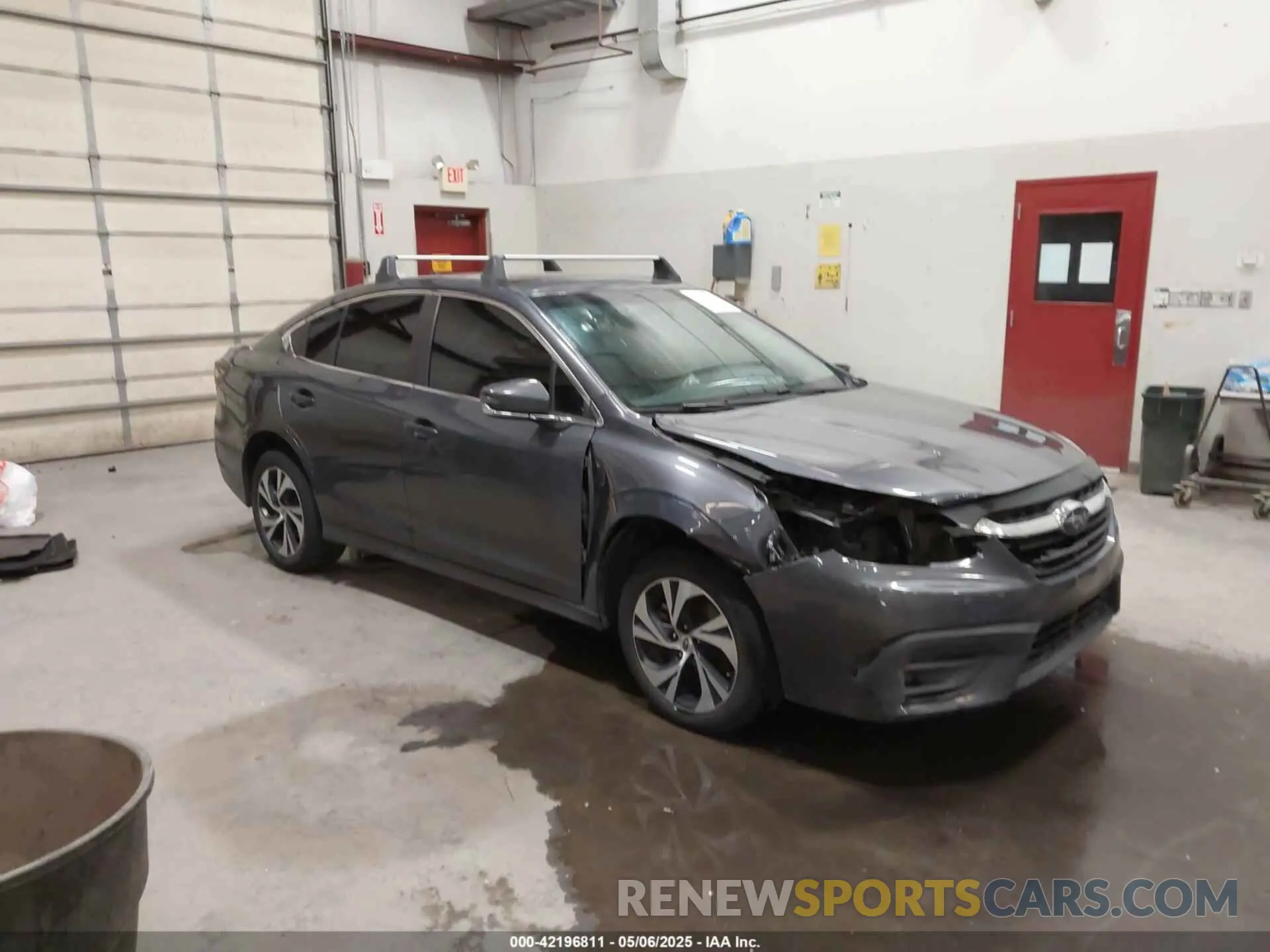 1 Photograph of a damaged car 4S3BWAC65N3007934 SUBARU LEGACY 2022
