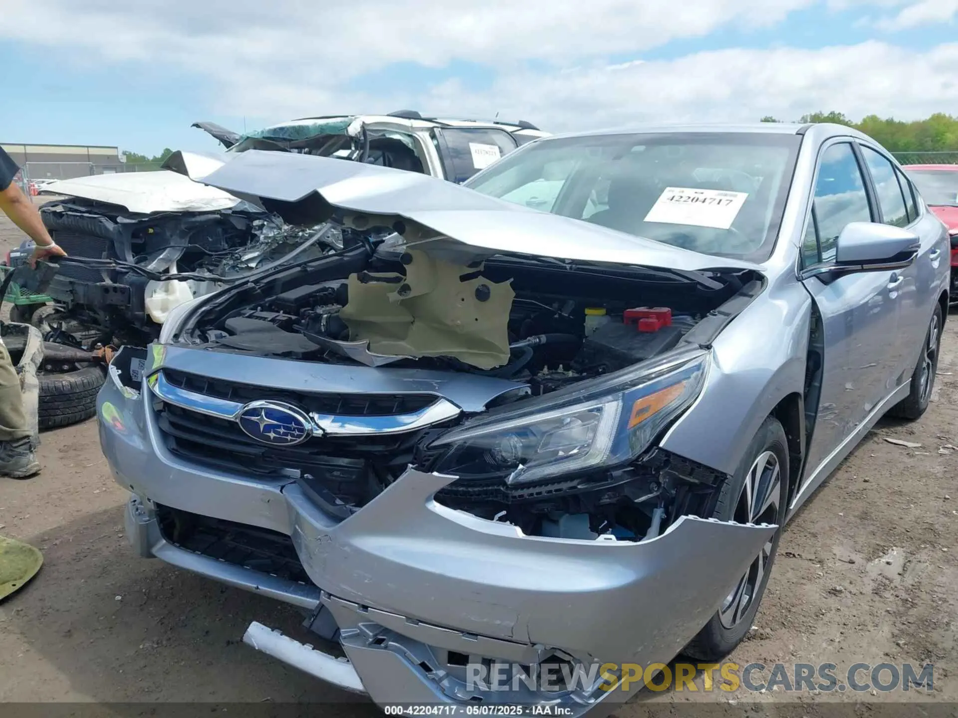 6 Photograph of a damaged car 4S3BWAC68N3008706 SUBARU LEGACY 2022