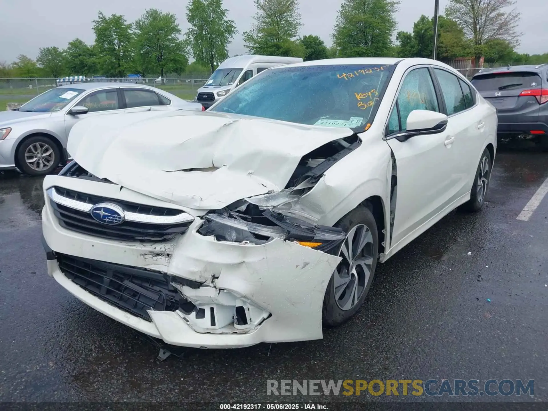 6 Photograph of a damaged car 4S3BWAC68N3026431 SUBARU LEGACY 2022