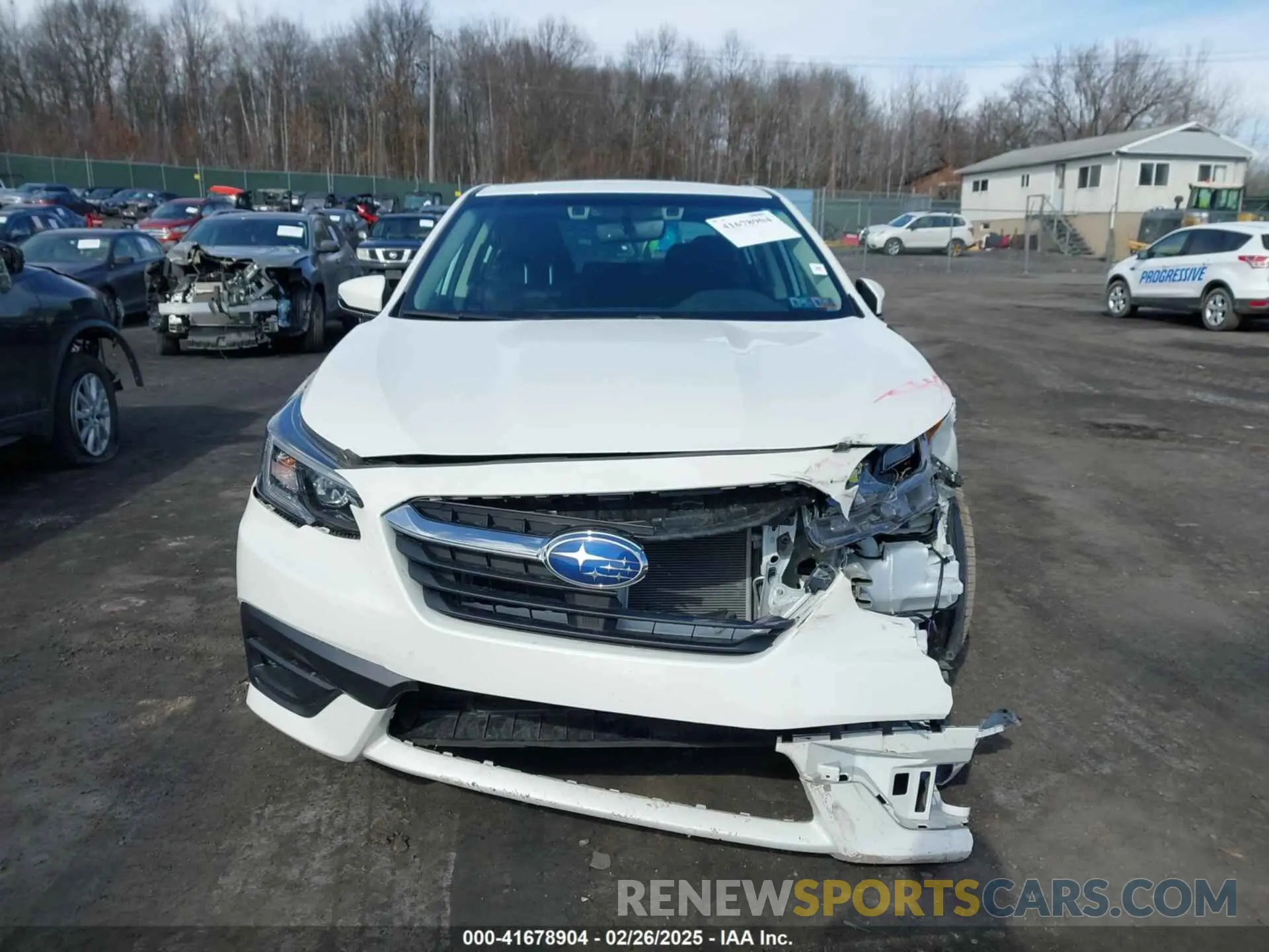 11 Photograph of a damaged car 4S3BWAD60N3028415 SUBARU LEGACY 2022