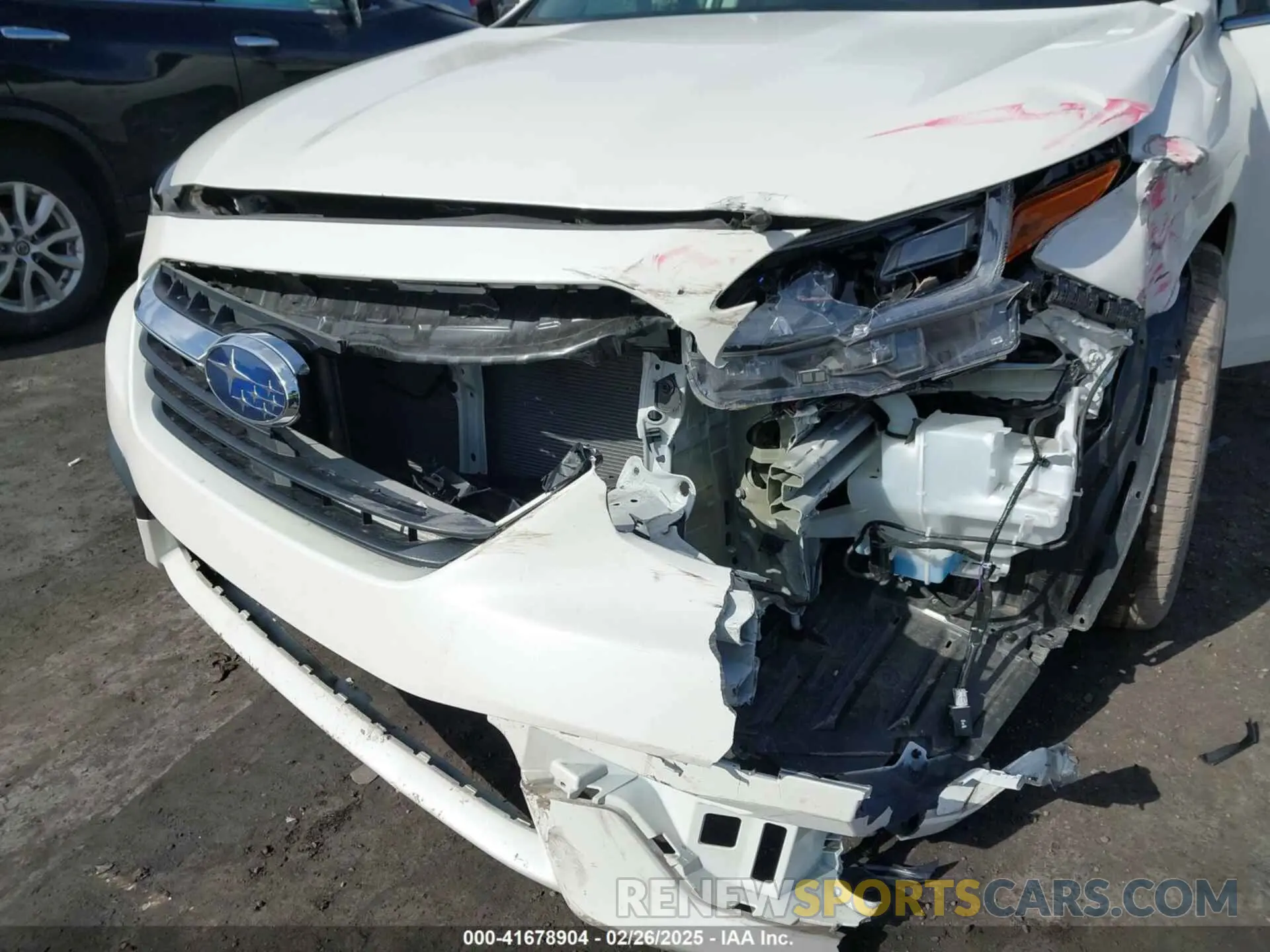 6 Photograph of a damaged car 4S3BWAD60N3028415 SUBARU LEGACY 2022