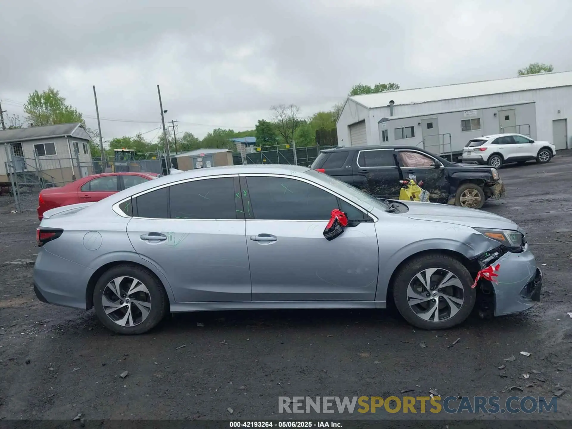 13 Photograph of a damaged car 4S3BWAD6XN3022203 SUBARU LEGACY 2022