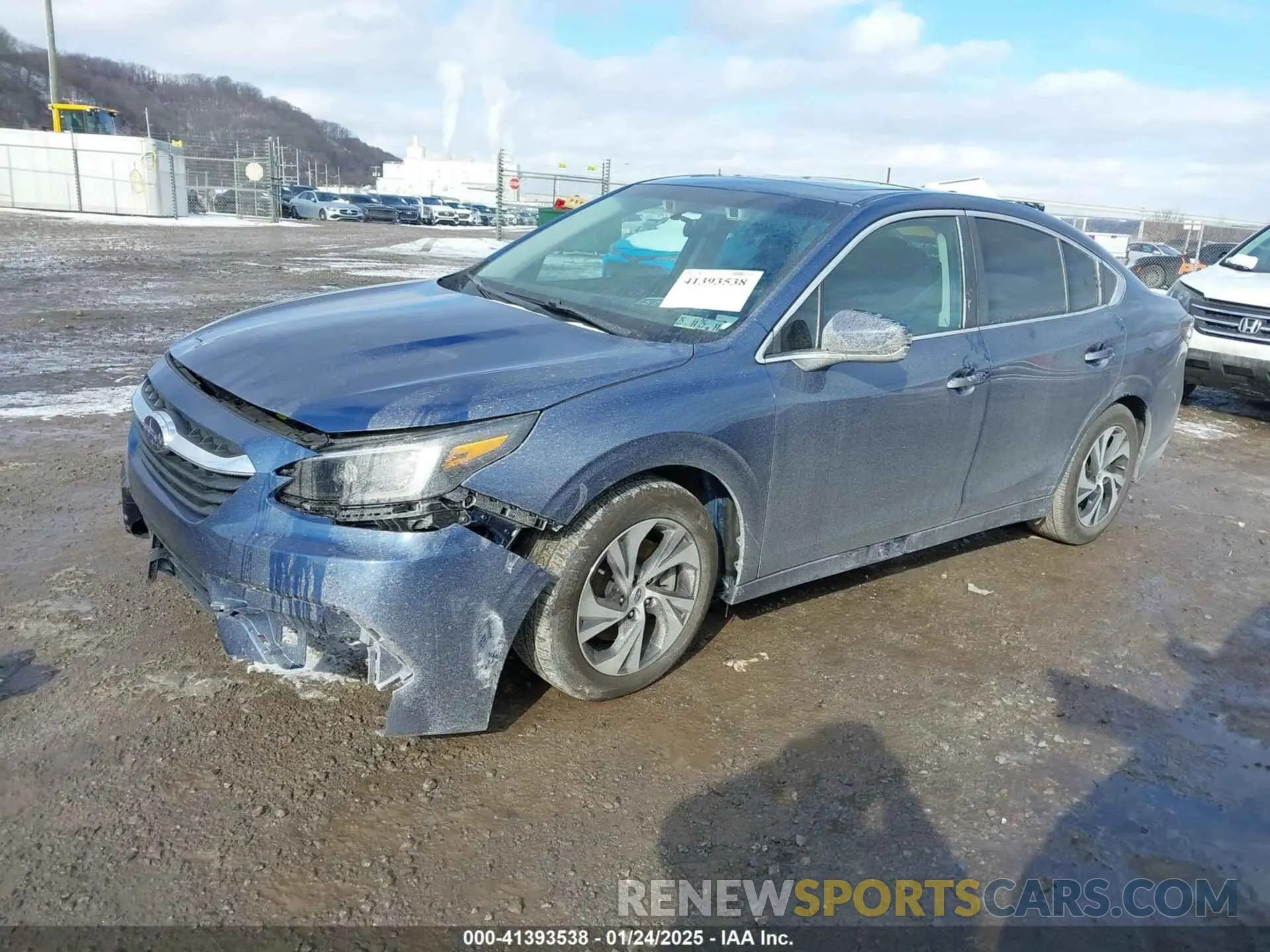 2 Photograph of a damaged car 4S3BWAF62N3025867 SUBARU LEGACY 2022