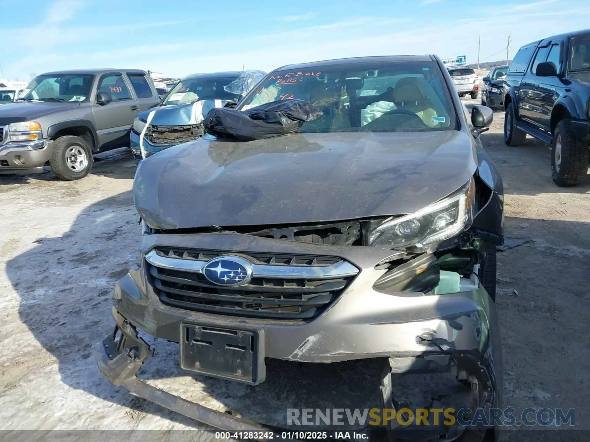 12 Photograph of a damaged car 4S3BWAF6XN3011778 SUBARU LEGACY 2022