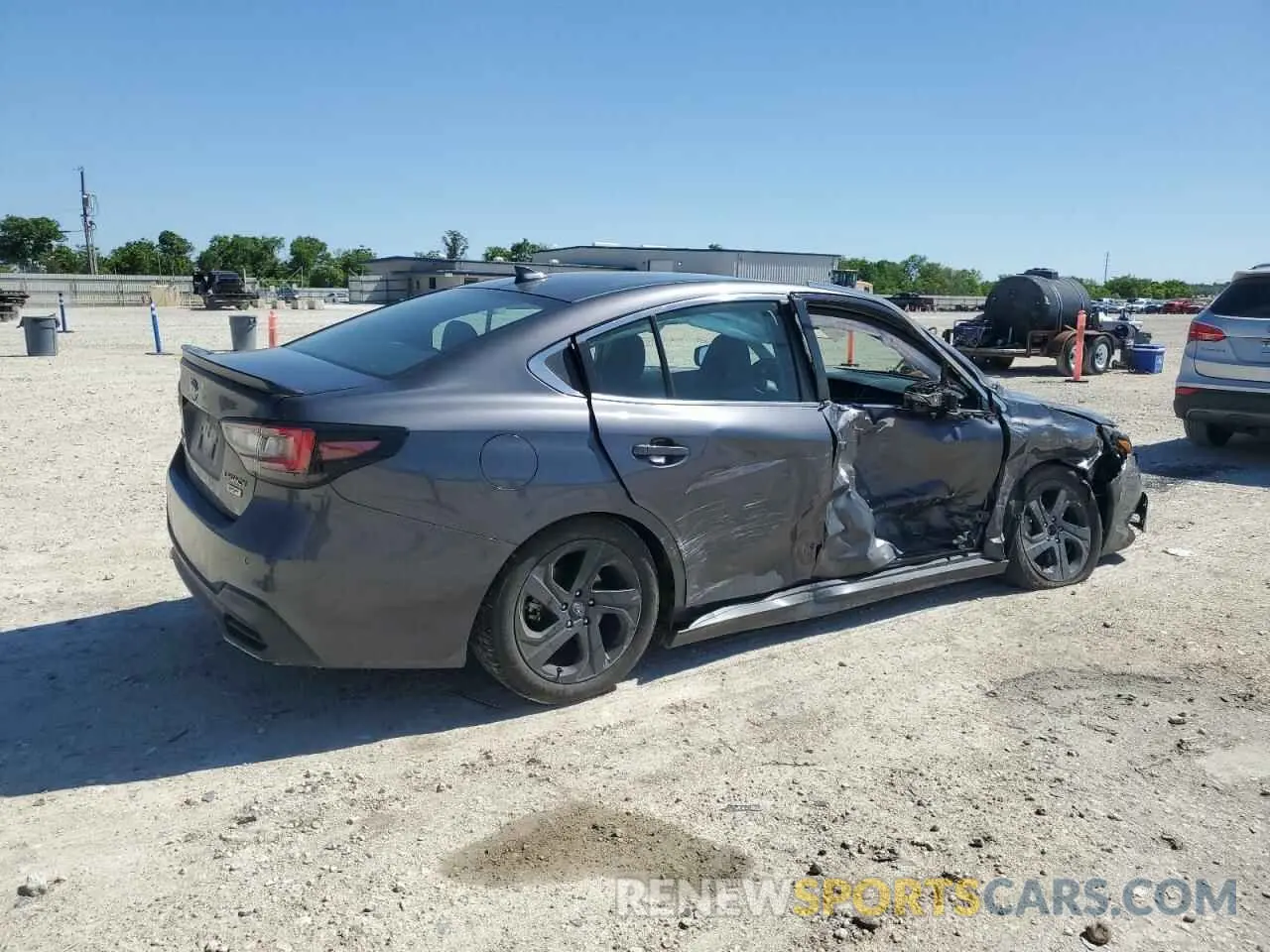 3 Photograph of a damaged car 4S3BWAH60N3026741 SUBARU LEGACY 2022