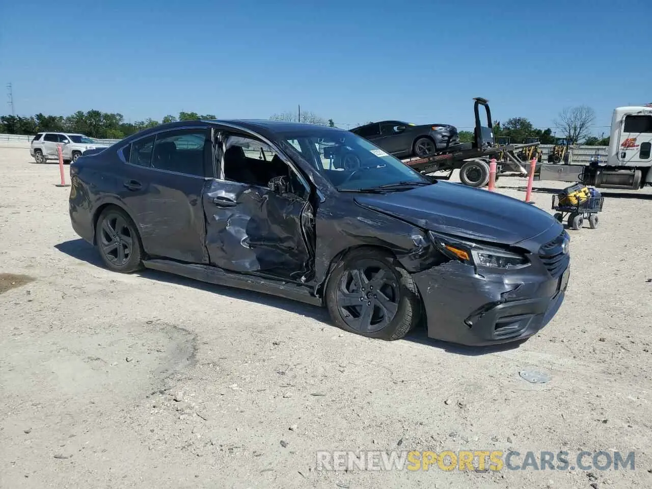 4 Photograph of a damaged car 4S3BWAH60N3026741 SUBARU LEGACY 2022