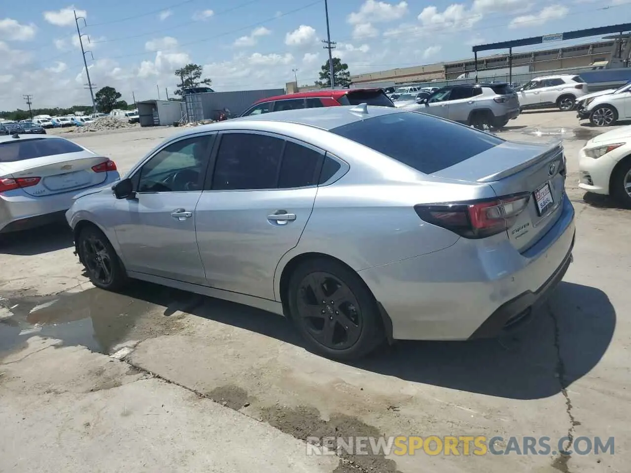 2 Photograph of a damaged car 4S3BWAH62N3006989 SUBARU LEGACY 2022