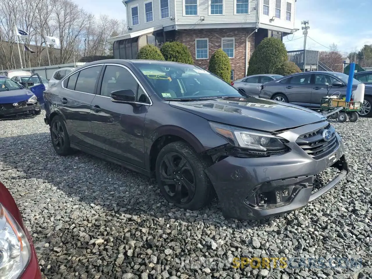 4 Photograph of a damaged car 4S3BWAH64N3018335 SUBARU LEGACY 2022