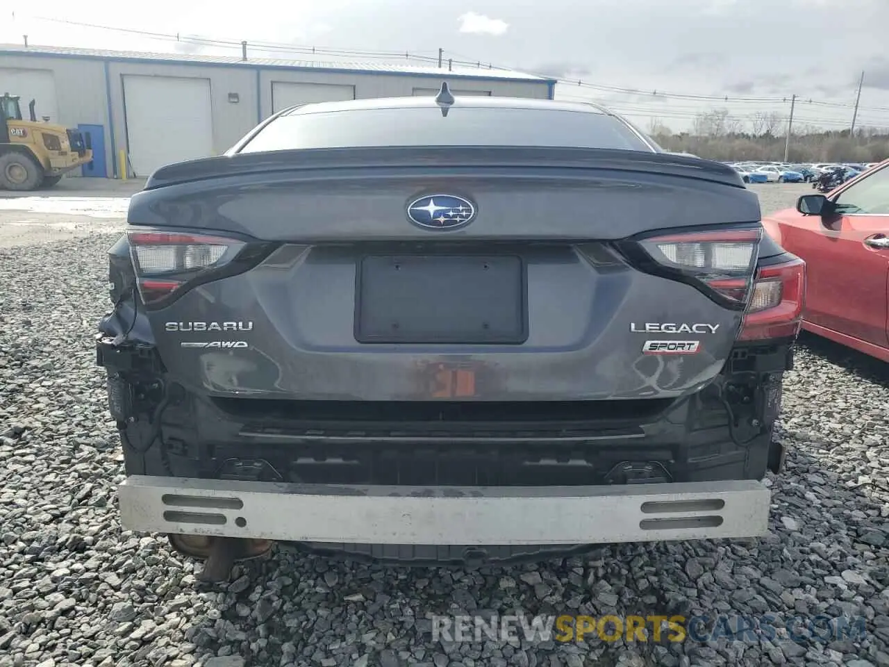 6 Photograph of a damaged car 4S3BWAH64N3018335 SUBARU LEGACY 2022
