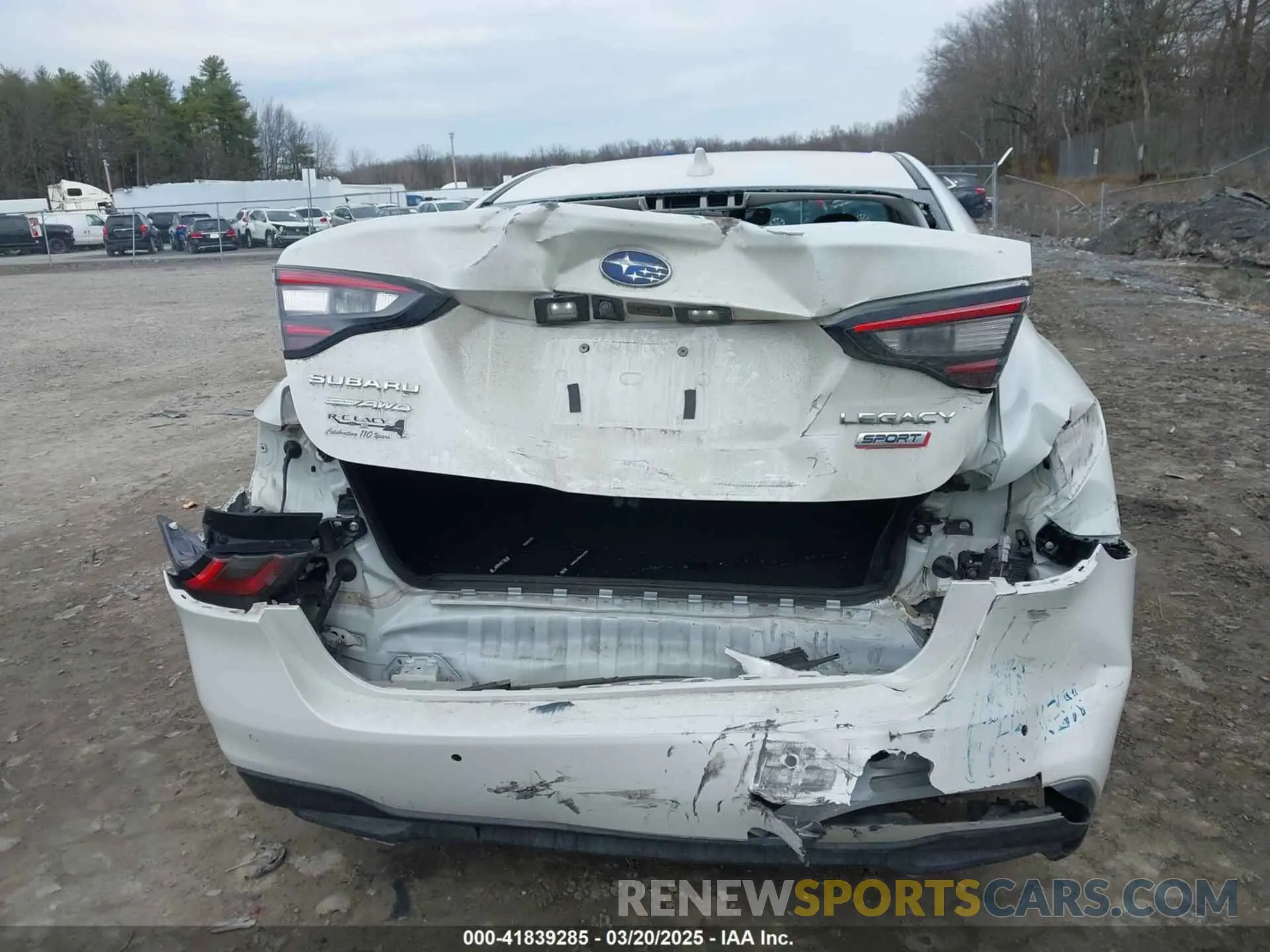 16 Photograph of a damaged car 4S3BWAH65N3009112 SUBARU LEGACY 2022