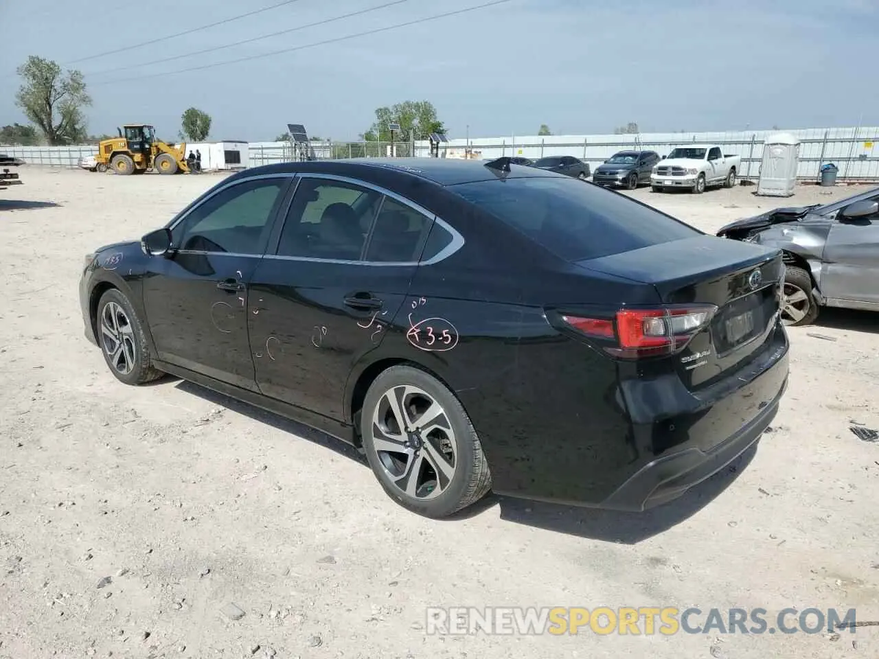 2 Photograph of a damaged car 4S3BWAN60N3002041 SUBARU LEGACY 2022