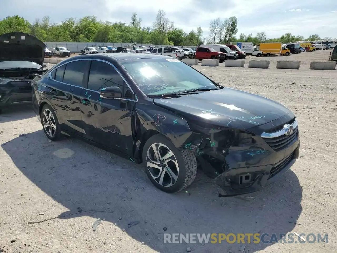 4 Photograph of a damaged car 4S3BWAN60N3002041 SUBARU LEGACY 2022