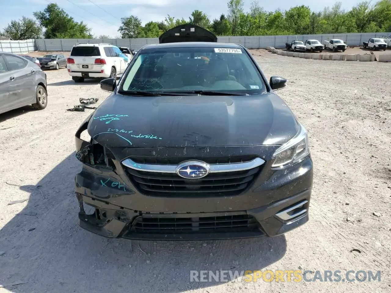 5 Photograph of a damaged car 4S3BWAN60N3002041 SUBARU LEGACY 2022