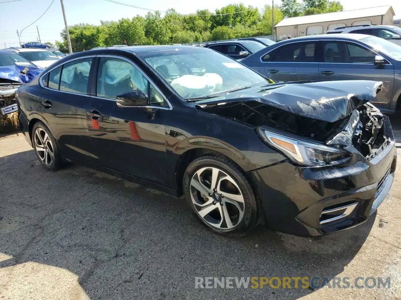 4 Photograph of a damaged car 4S3BWAN60N3019504 SUBARU LEGACY 2022
