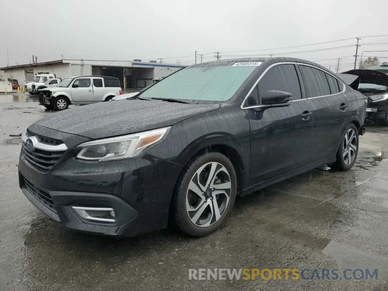 1 Photograph of a damaged car 4S3BWAN60N3021348 SUBARU LEGACY 2022