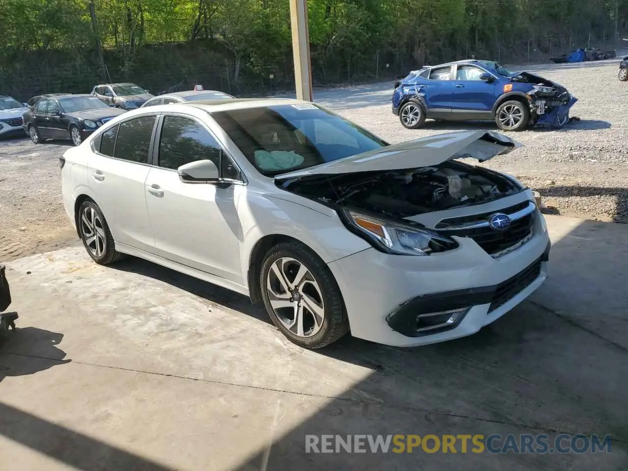 4 Photograph of a damaged car 4S3BWAN61N3005367 SUBARU LEGACY 2022