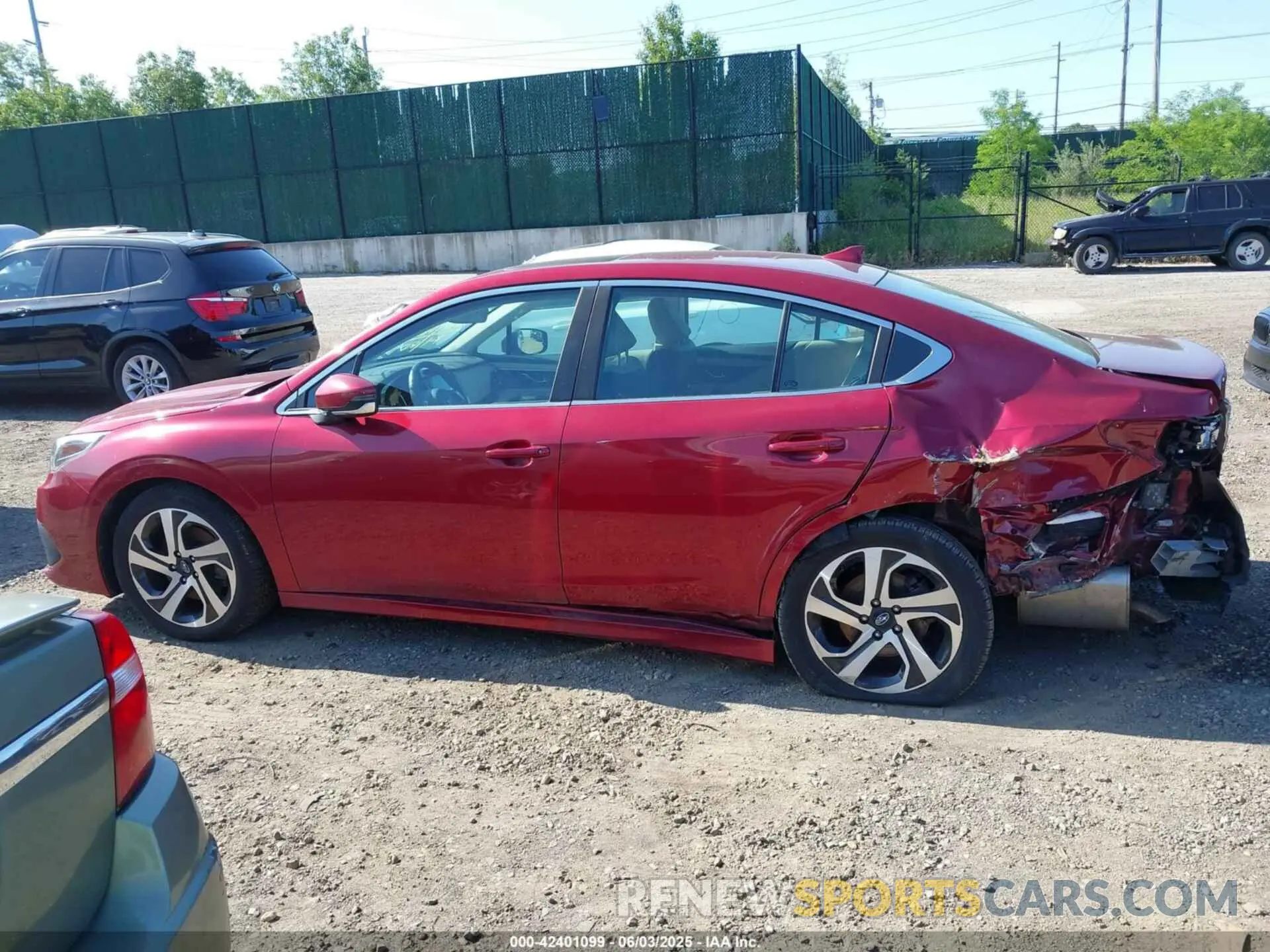 14 Photograph of a damaged car 4S3BWAN62N3018256 SUBARU LEGACY 2022