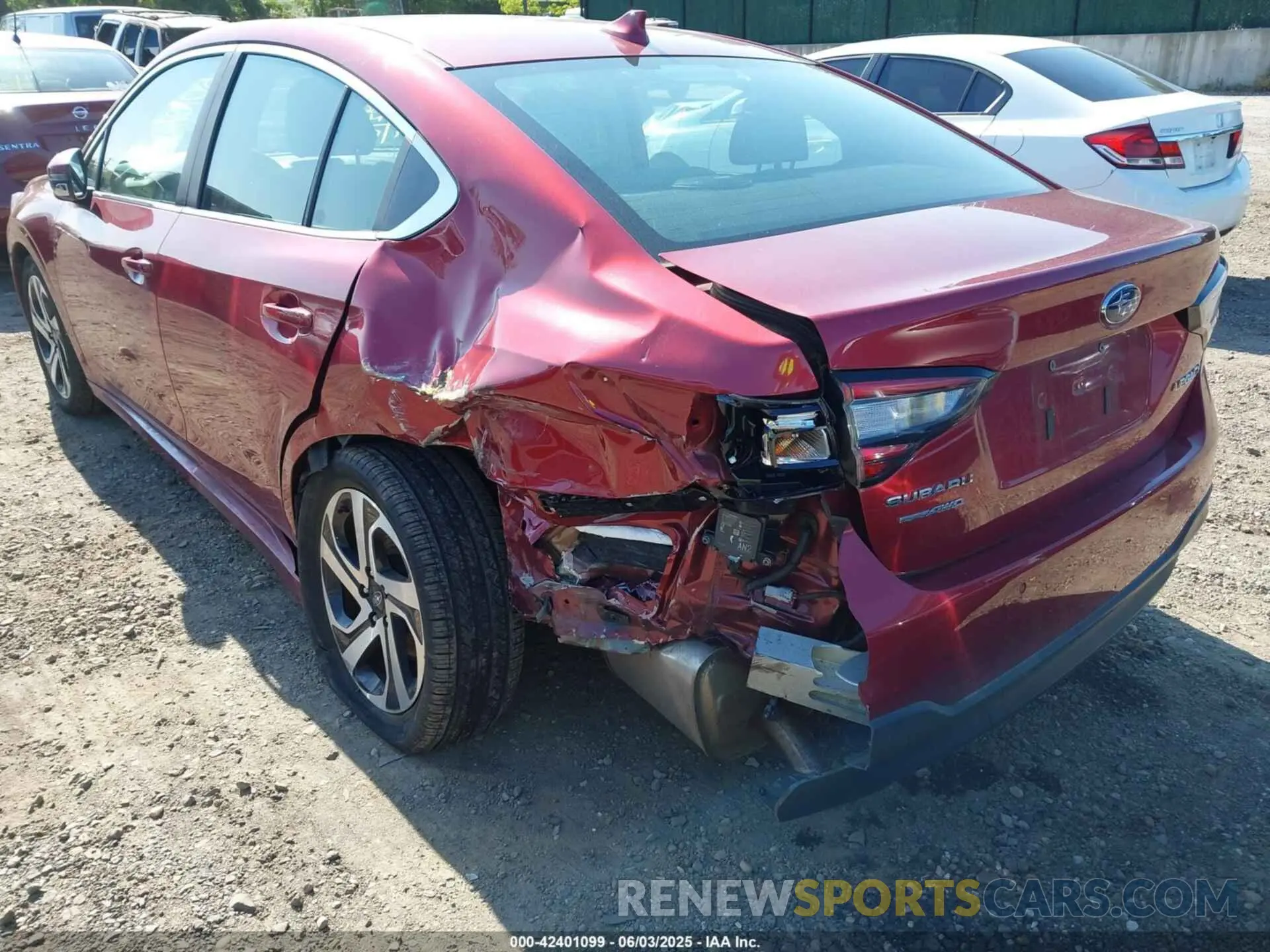 6 Photograph of a damaged car 4S3BWAN62N3018256 SUBARU LEGACY 2022