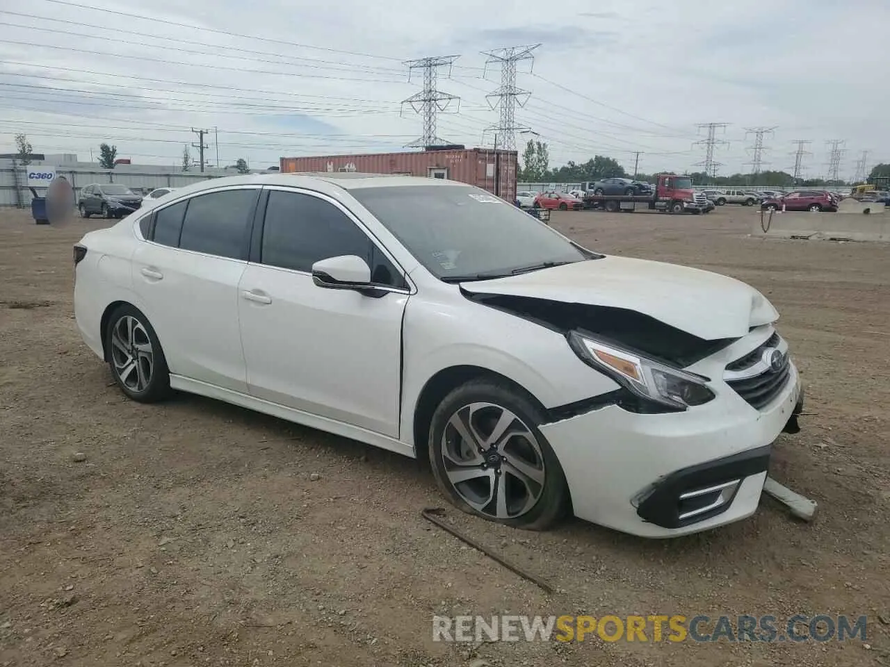 4 Photograph of a damaged car 4S3BWAN63N3020193 SUBARU LEGACY 2022