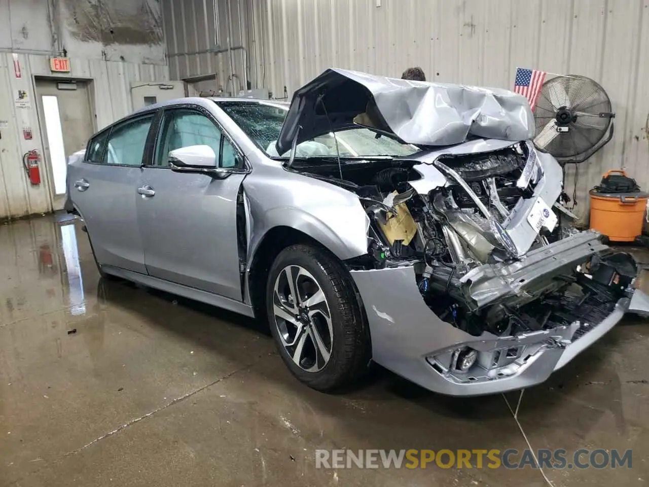 4 Photograph of a damaged car 4S3BWAN63N3026771 SUBARU LEGACY 2022