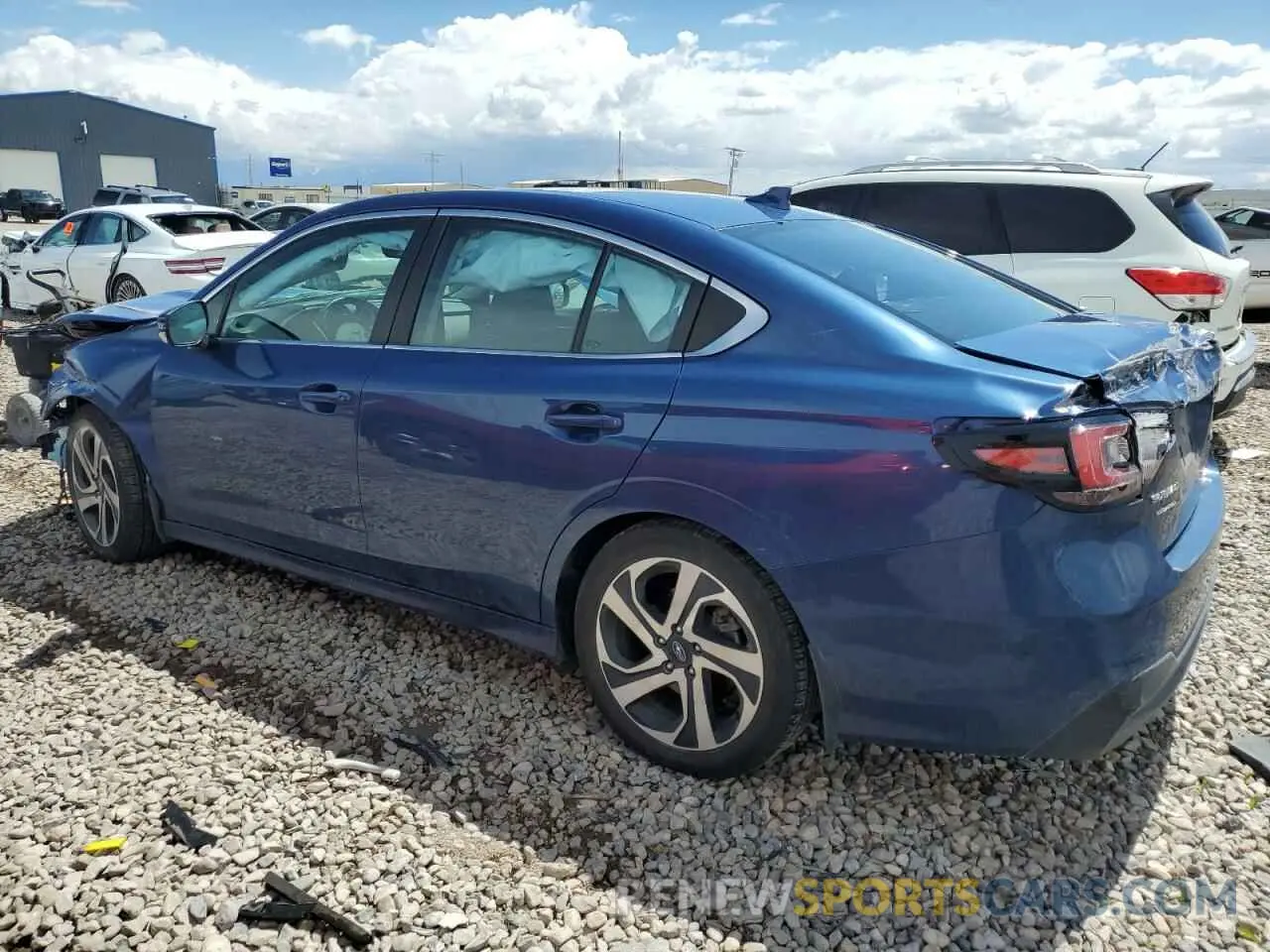 2 Photograph of a damaged car 4S3BWAN64N3008764 SUBARU LEGACY 2022