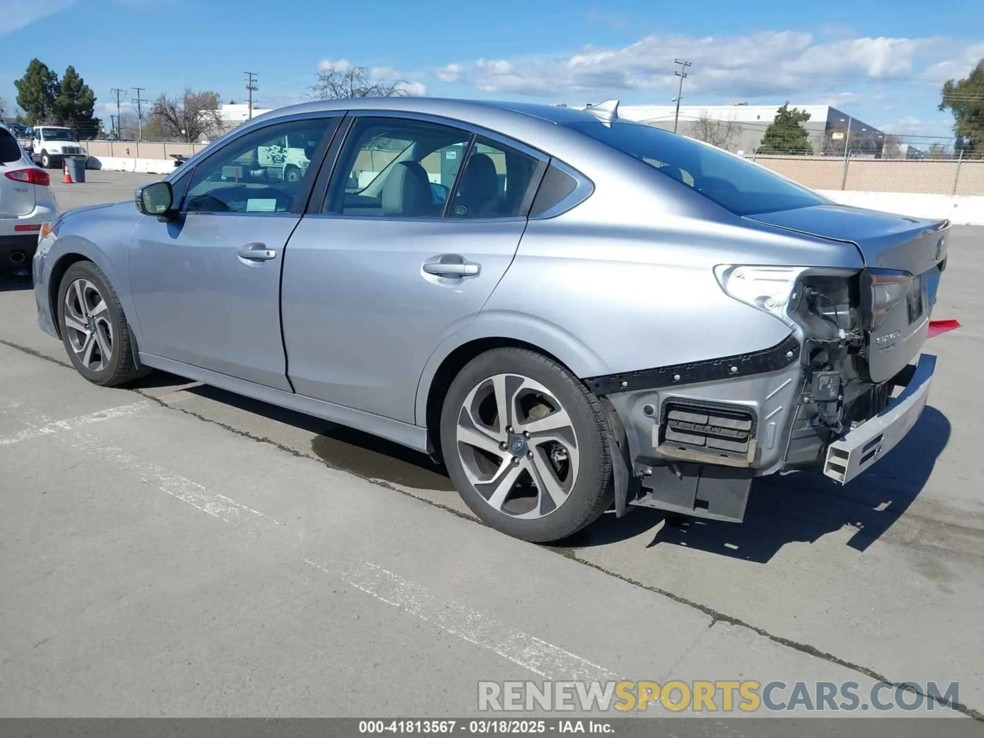 3 Photograph of a damaged car 4S3BWAN64N3026620 SUBARU LEGACY 2022