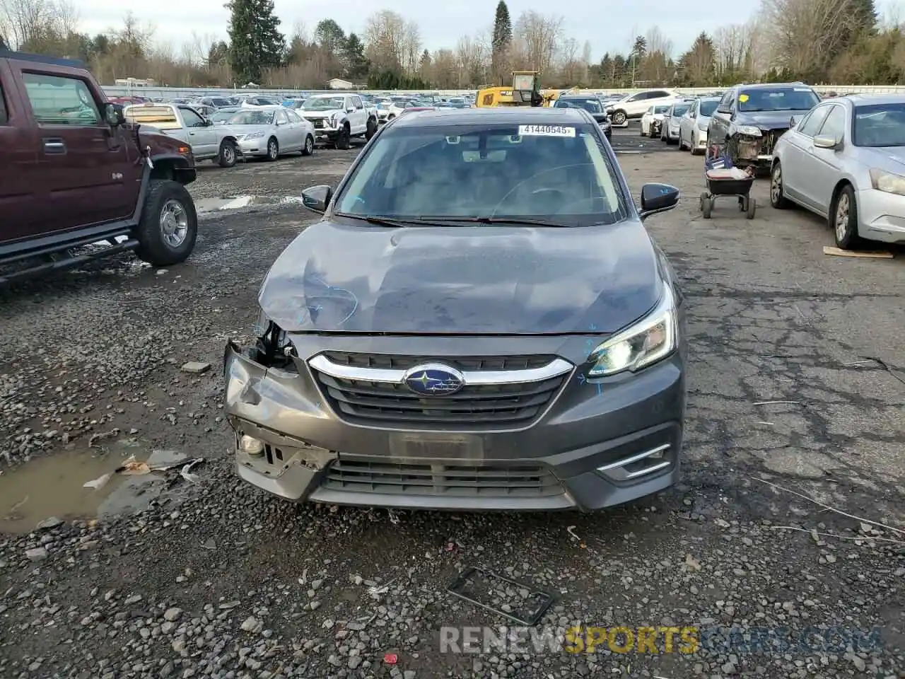 5 Photograph of a damaged car 4S3BWAN65N3003993 SUBARU LEGACY 2022