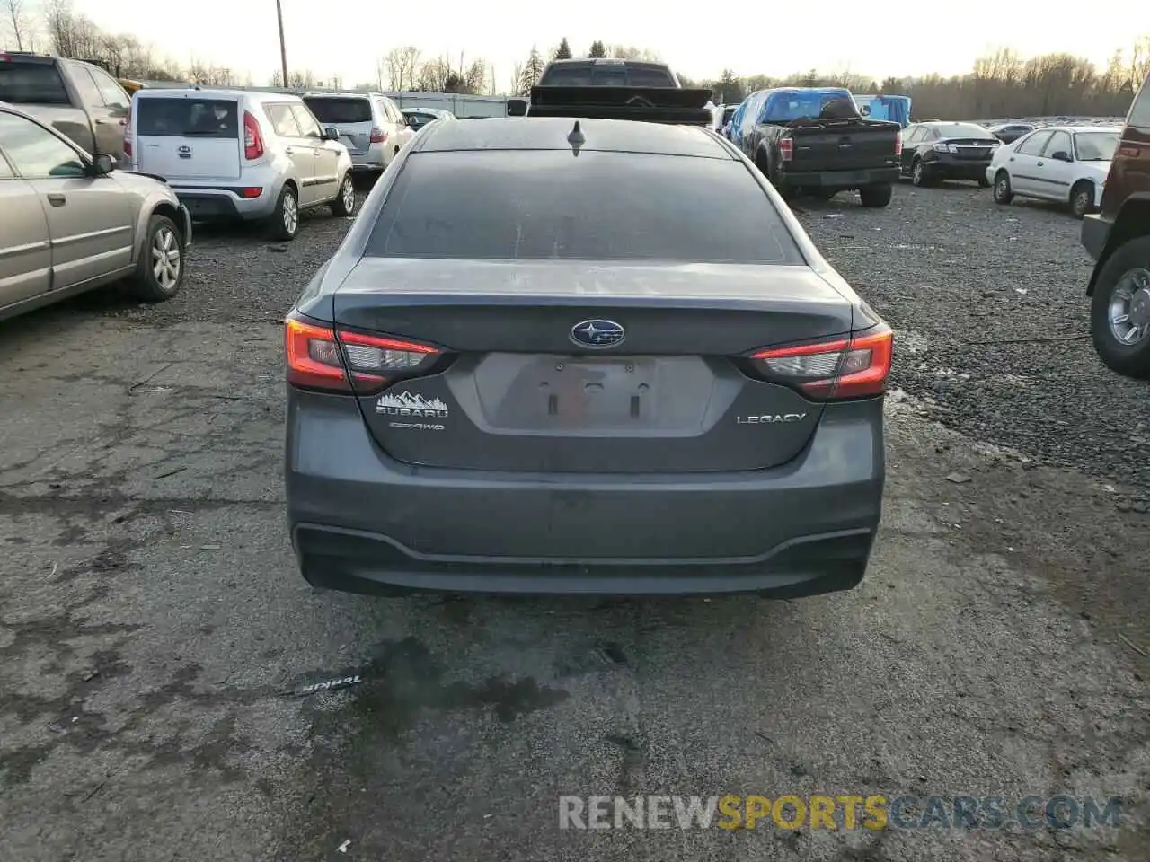 6 Photograph of a damaged car 4S3BWAN65N3003993 SUBARU LEGACY 2022