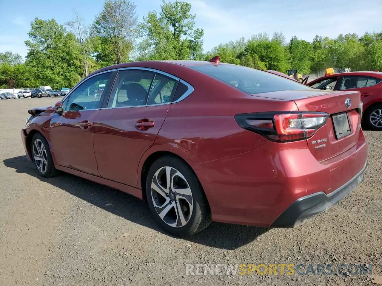 2 Photograph of a damaged car 4S3BWAN66N3014825 SUBARU LEGACY 2022