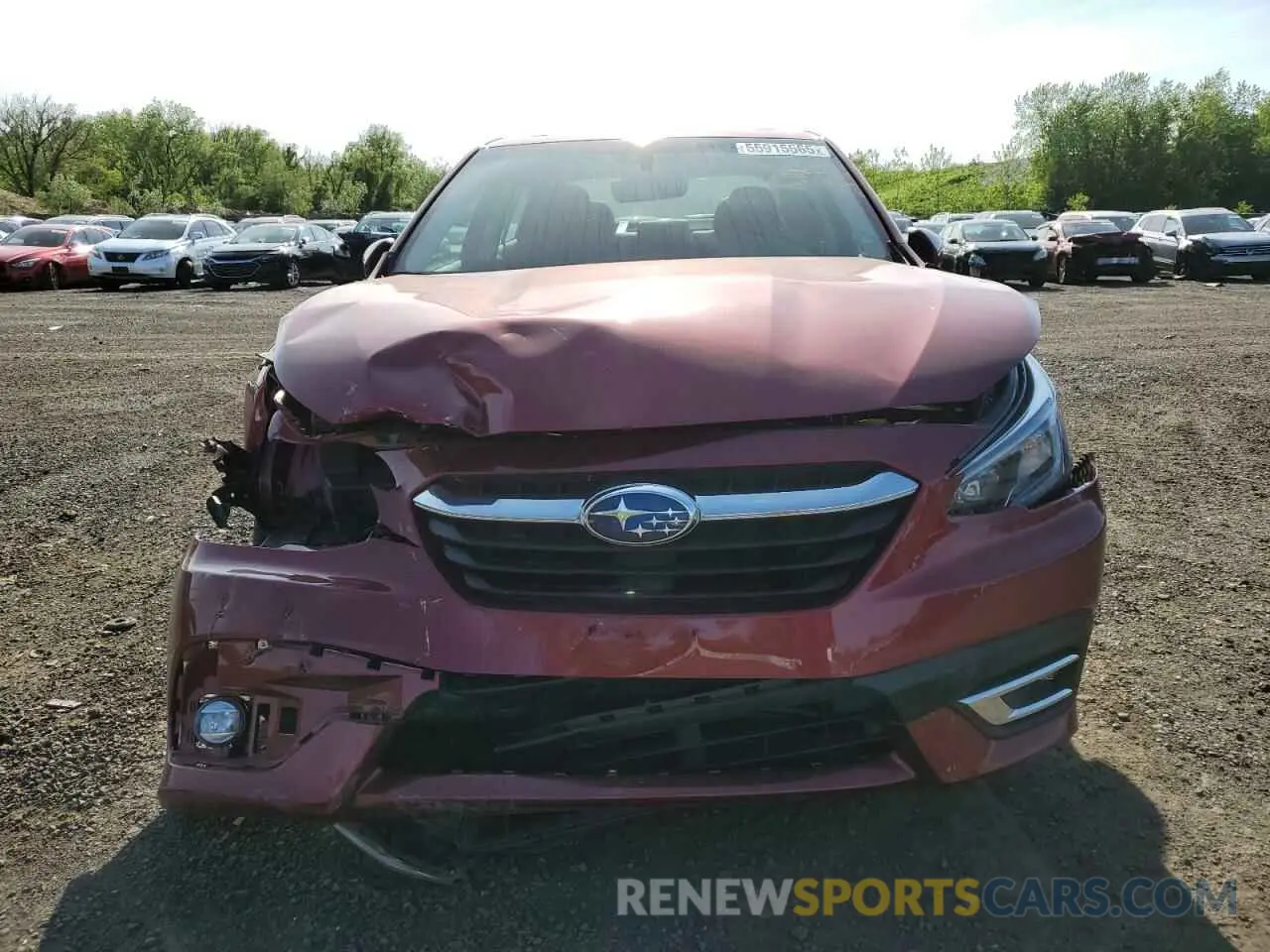 5 Photograph of a damaged car 4S3BWAN66N3014825 SUBARU LEGACY 2022