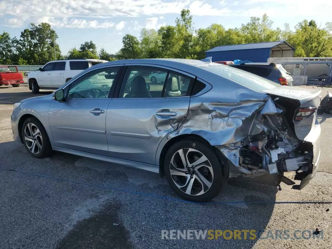2 Photograph of a damaged car 4S3BWAN6XN3003665 SUBARU LEGACY 2022
