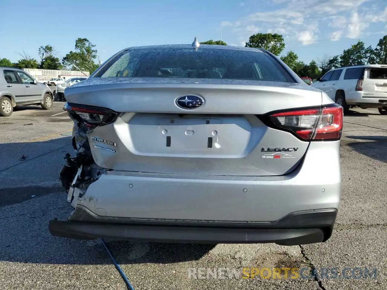 6 Photograph of a damaged car 4S3BWAN6XN3003665 SUBARU LEGACY 2022