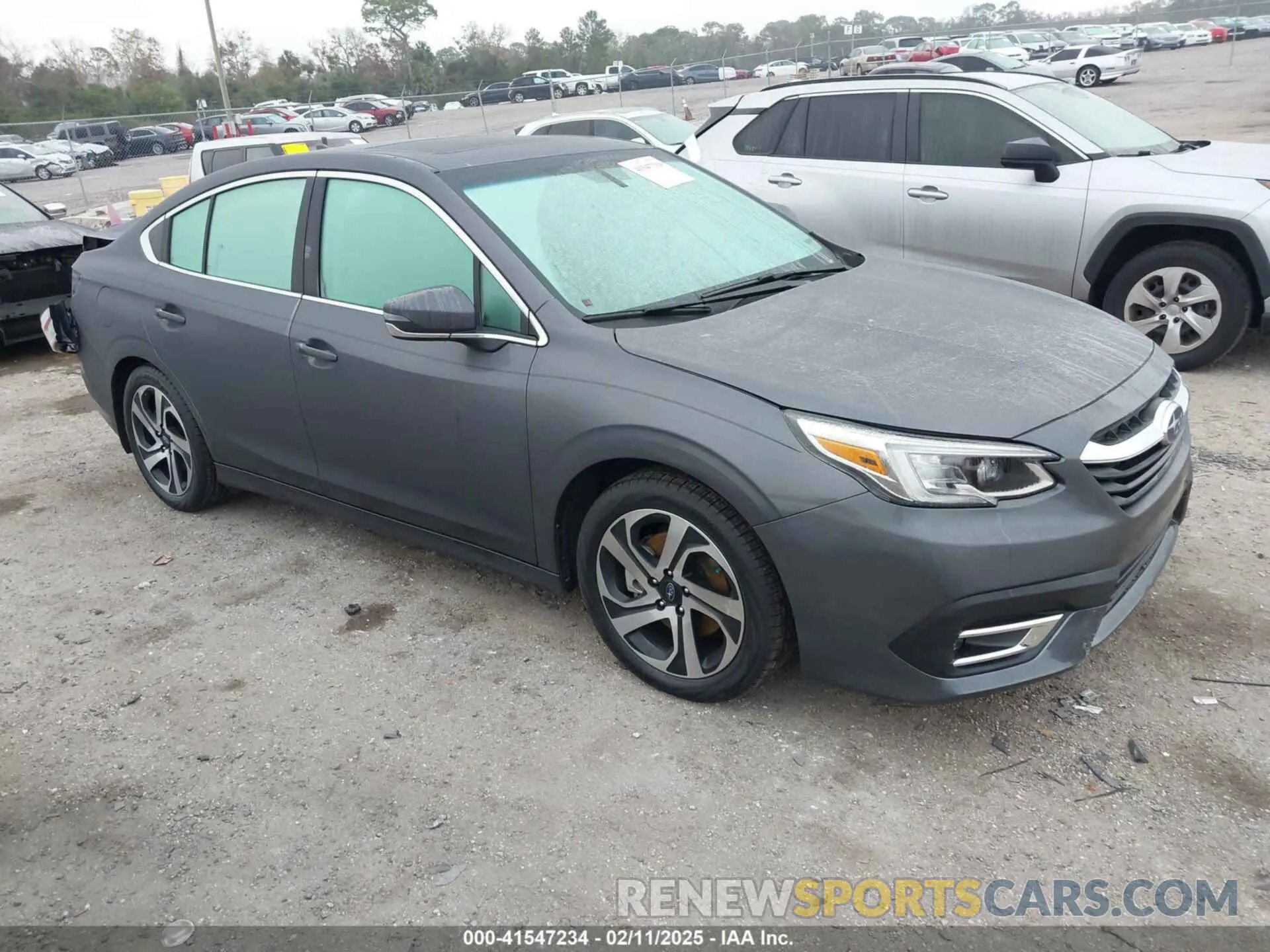 1 Photograph of a damaged car 4S3BWAN6XN3015329 SUBARU LEGACY 2022