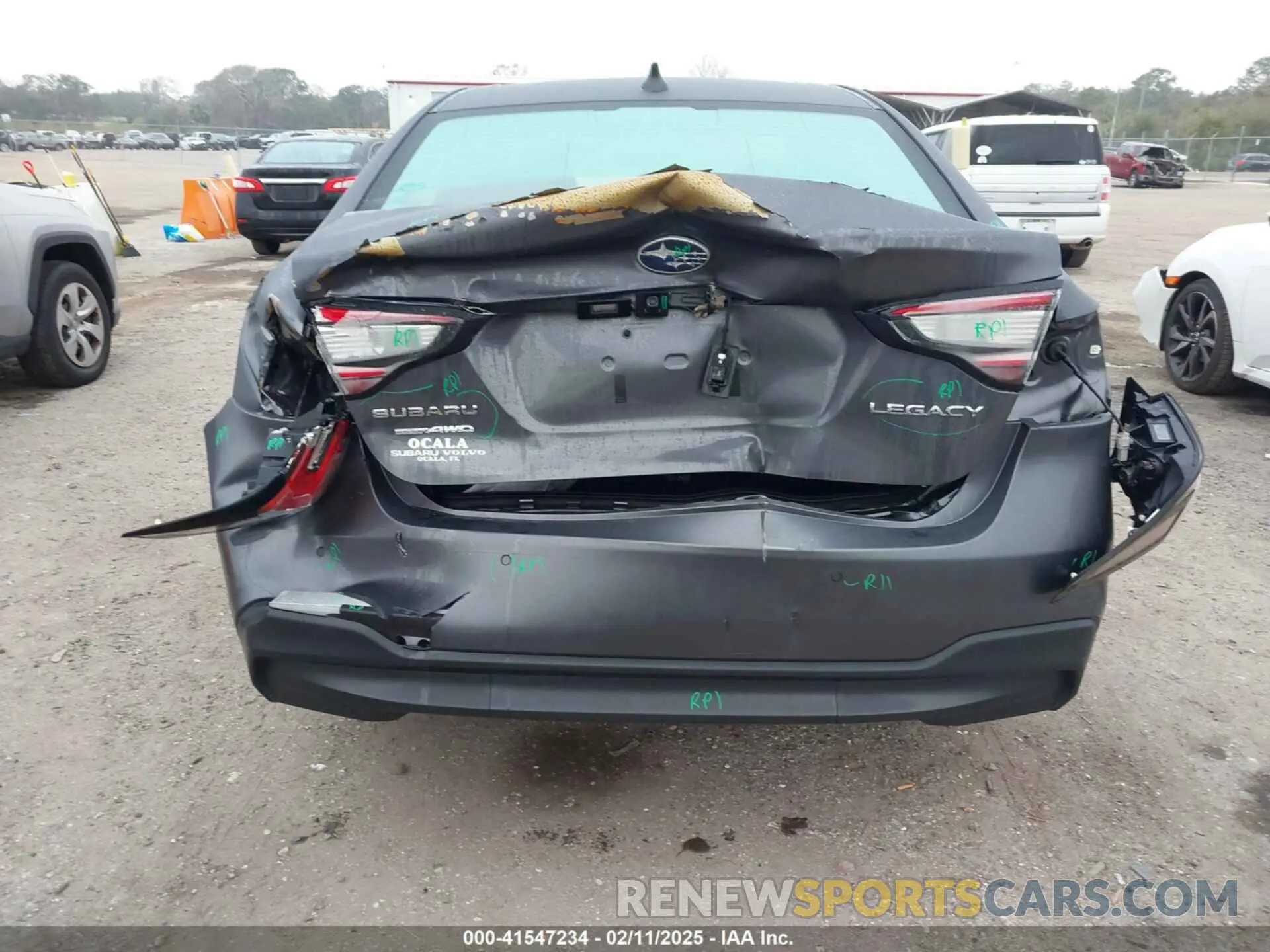 16 Photograph of a damaged car 4S3BWAN6XN3015329 SUBARU LEGACY 2022