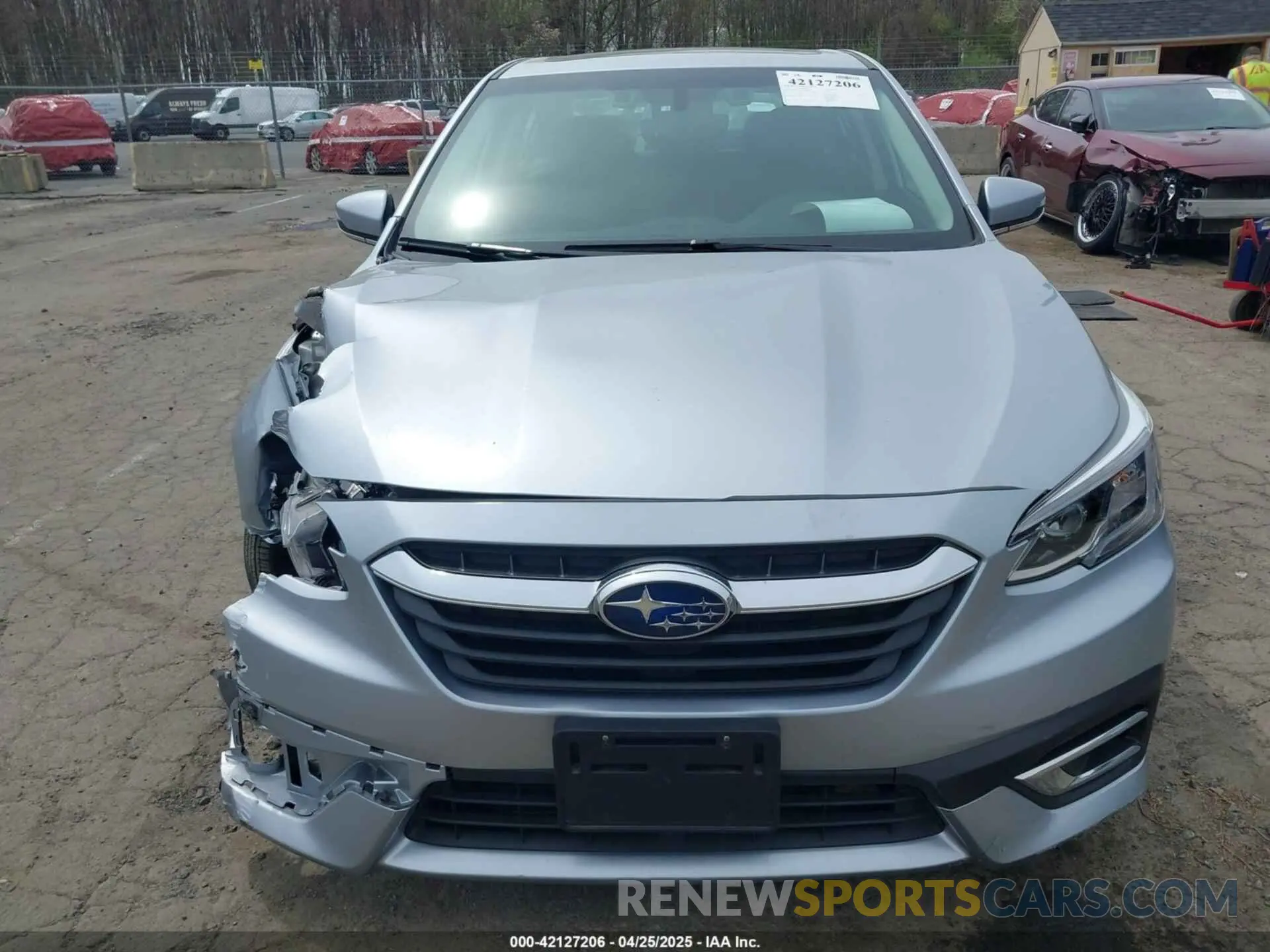 12 Photograph of a damaged car 4S3BWAN6XN3025875 SUBARU LEGACY 2022