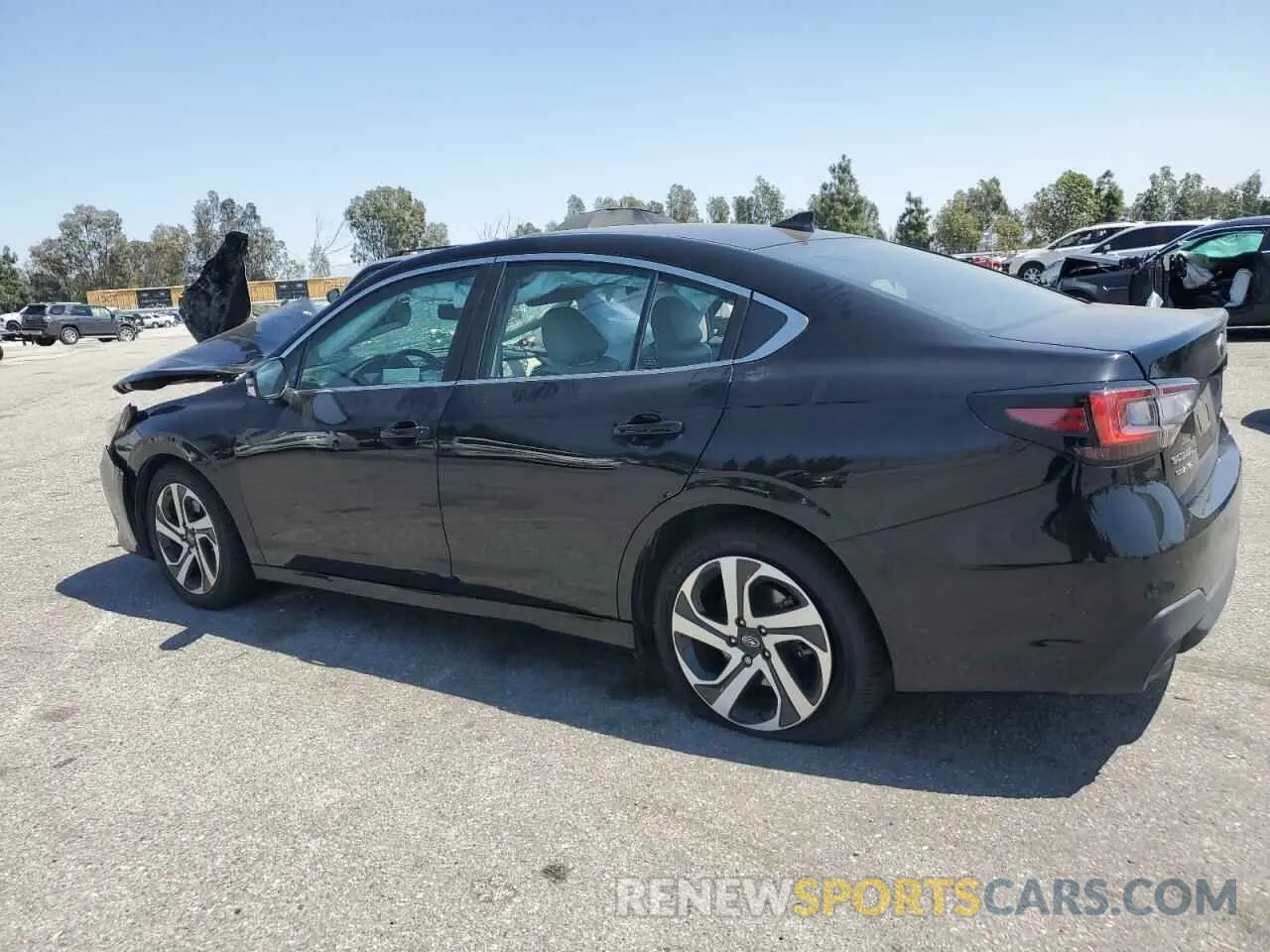 2 Photograph of a damaged car 4S3BWGN61N3028294 SUBARU LEGACY 2022