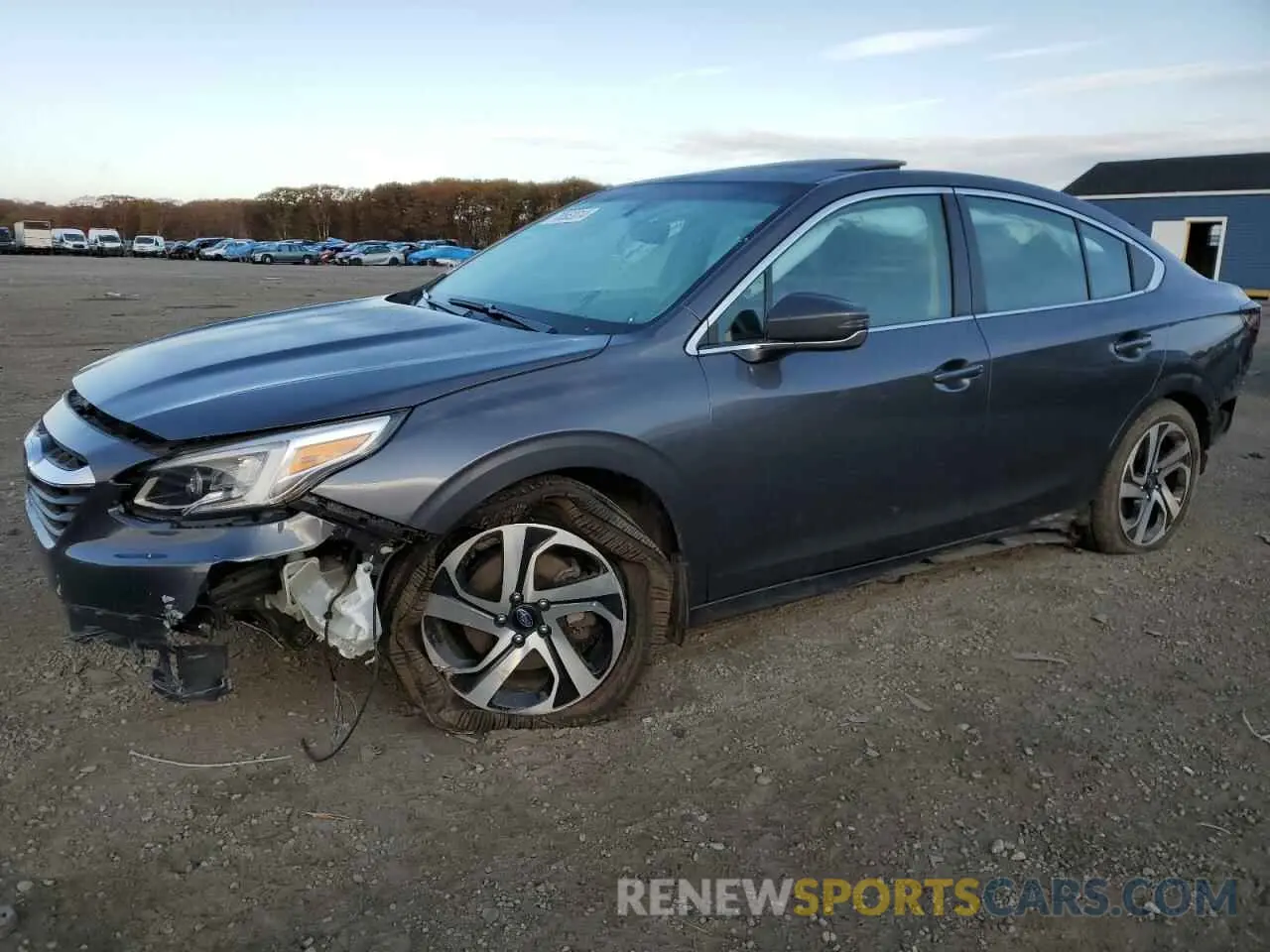 1 Photograph of a damaged car 4S3BWGN69N3004678 SUBARU LEGACY 2022